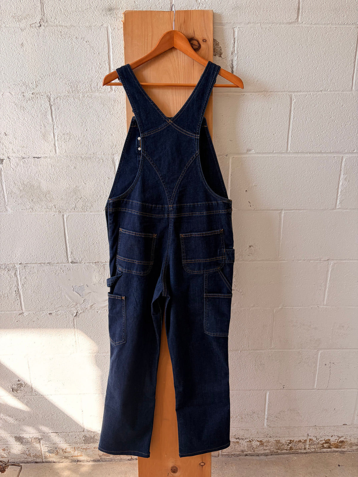 Carhartt Women’s Double Knee Denim Overalls : Short S
