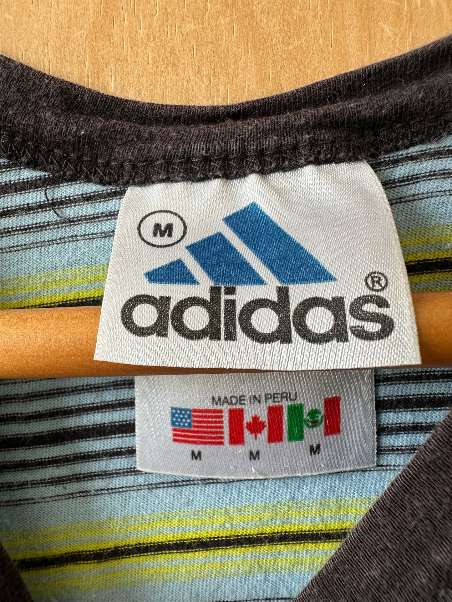 Adidas Striped Tank : M