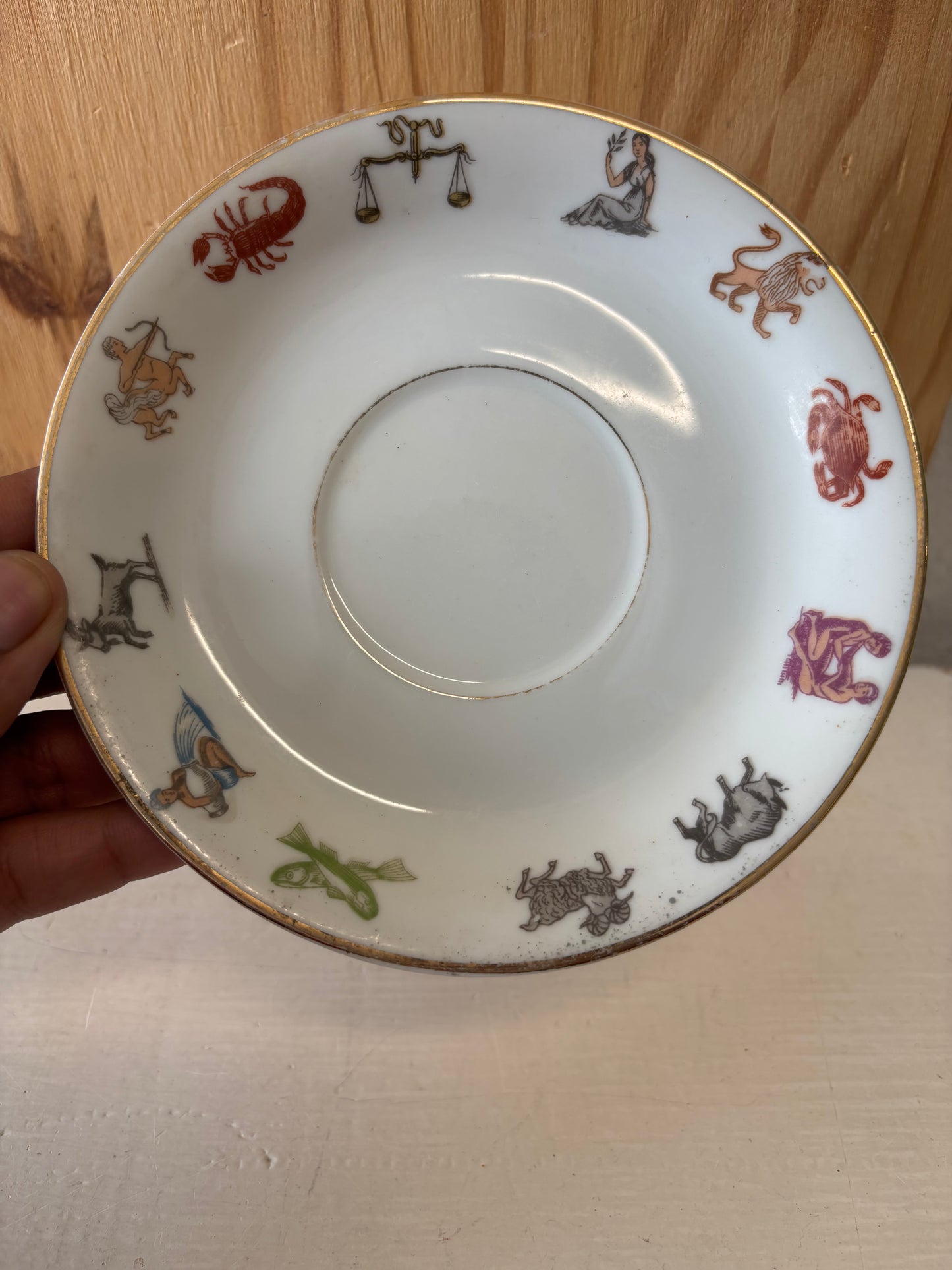 Vtg Zodiac Plate (Local Pickup Only)