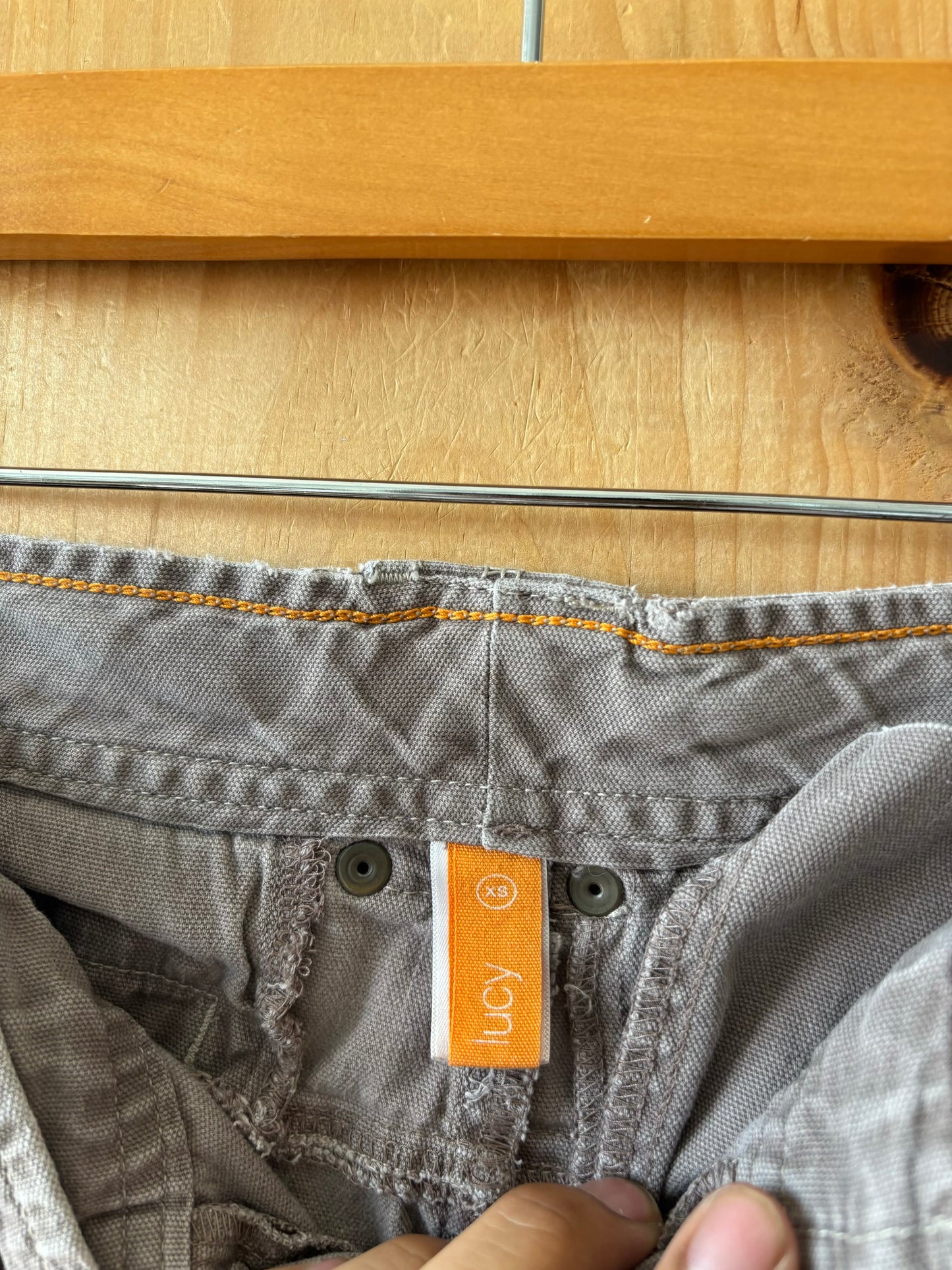 Brown Cargo Jeans : XS