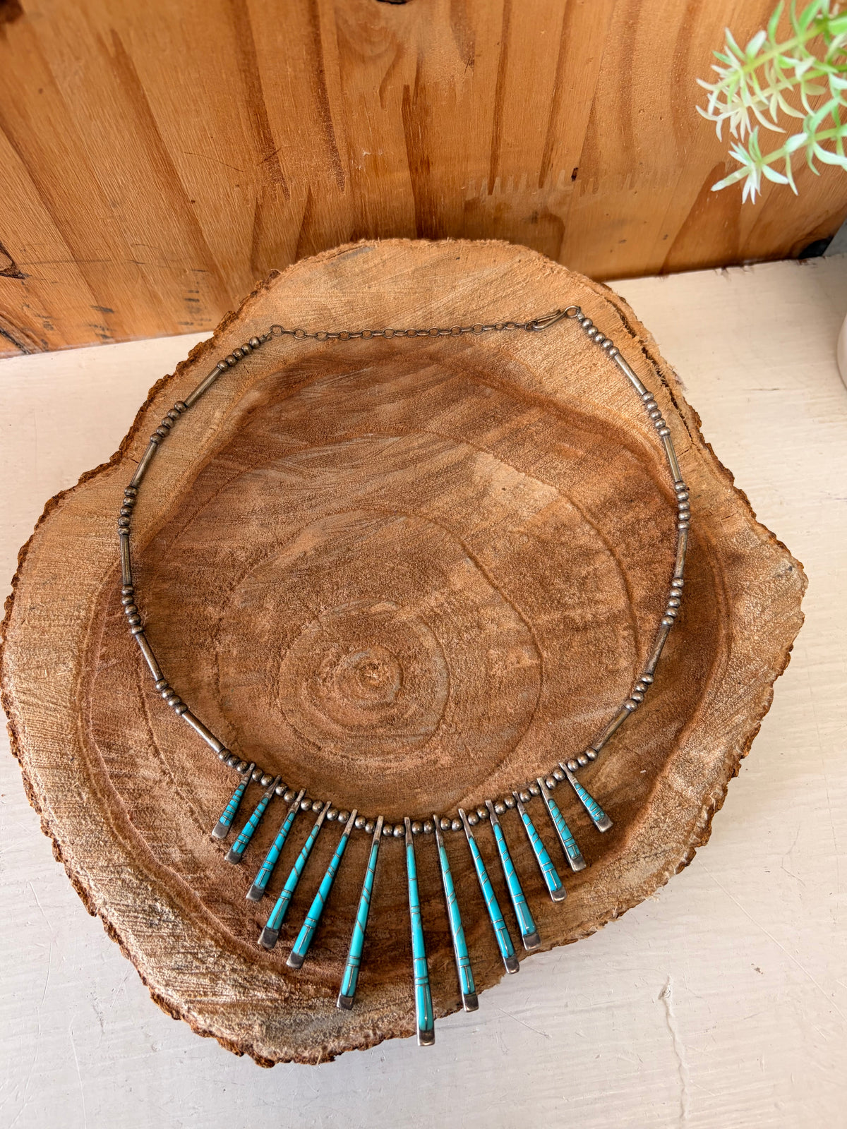 Reversible Boho Fanned Gemstone Necklace