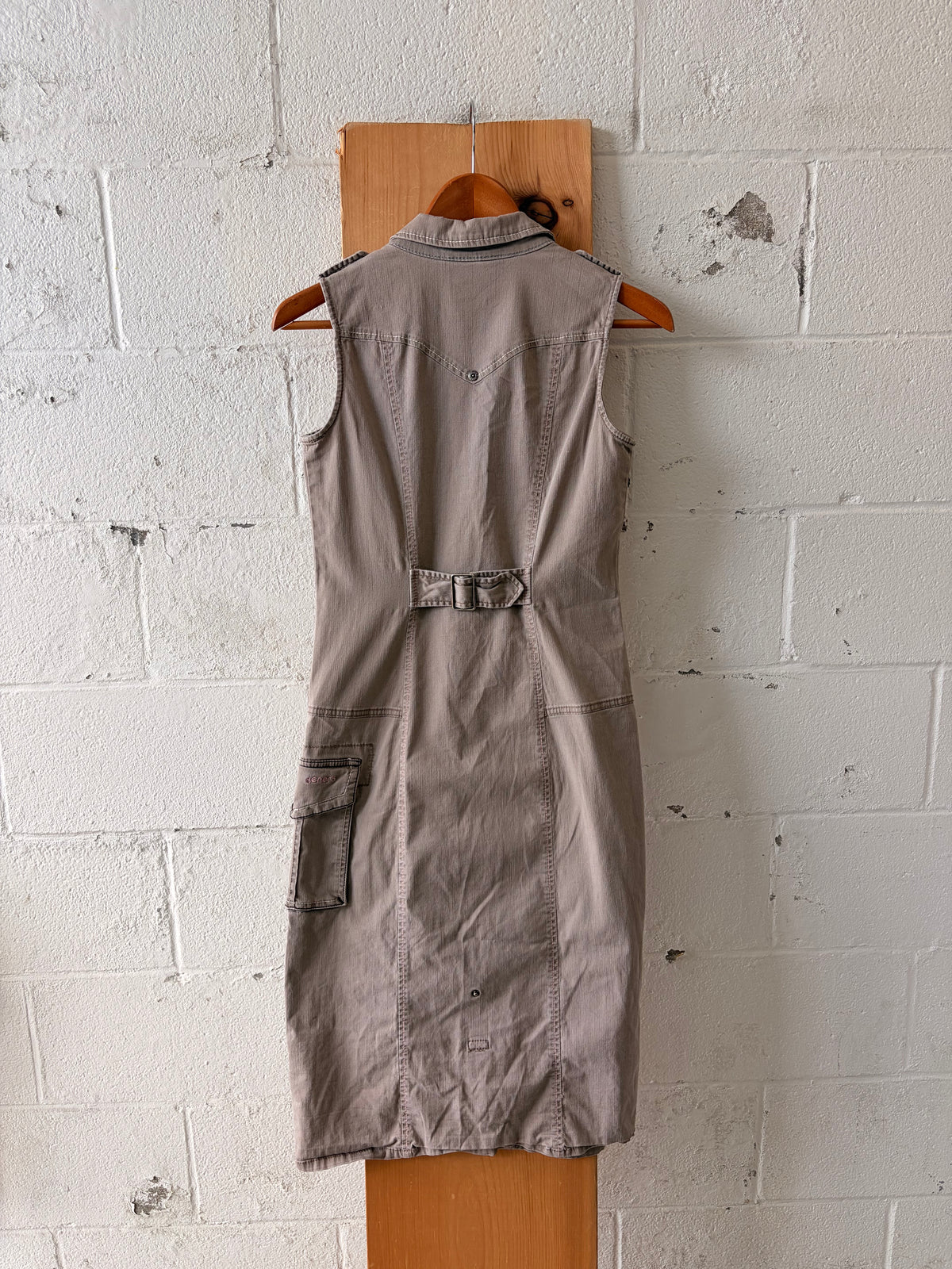 Gener8 Khaki Utility Dress : S