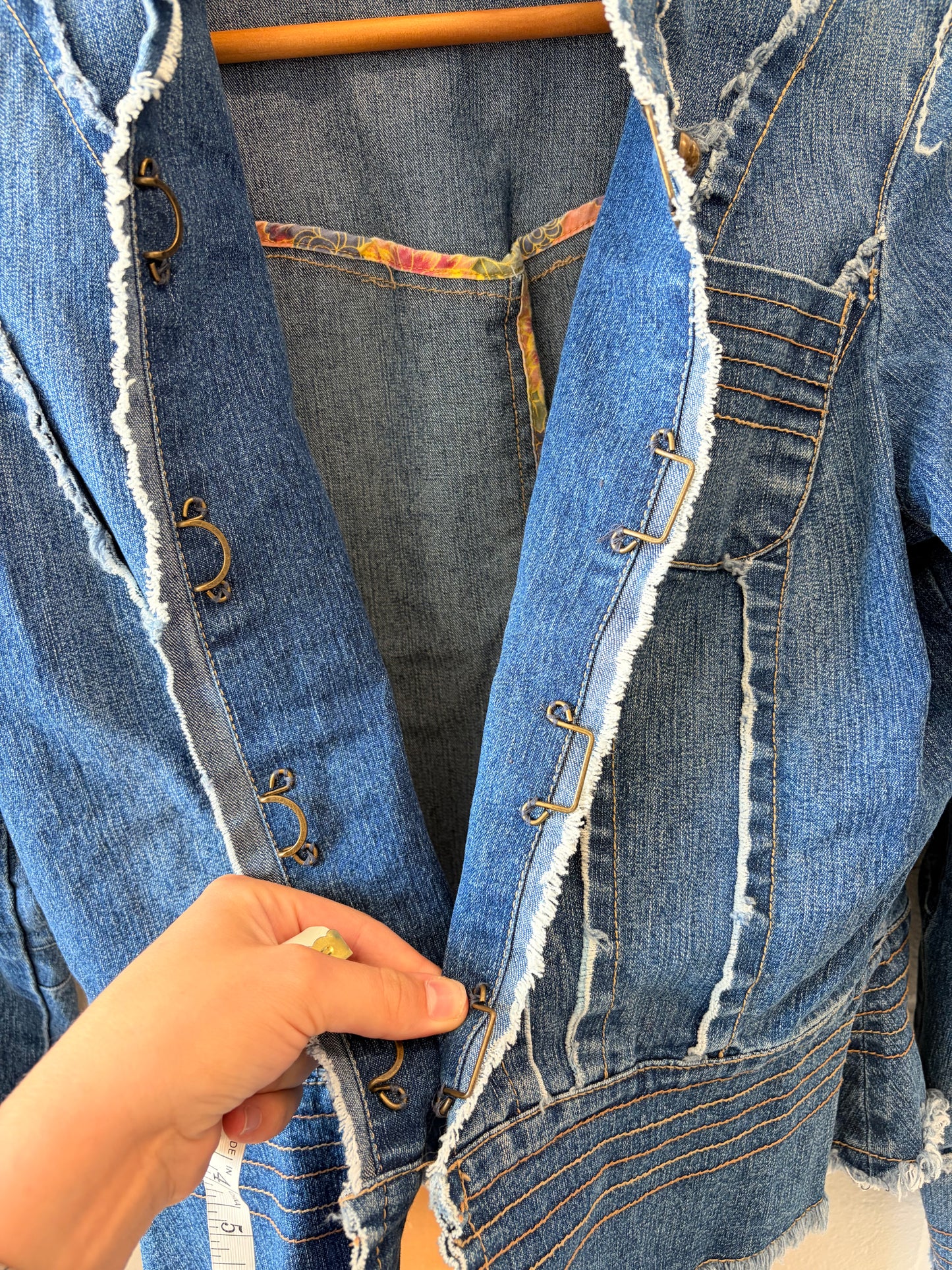 Y2K Rewind Denim Jacket : L