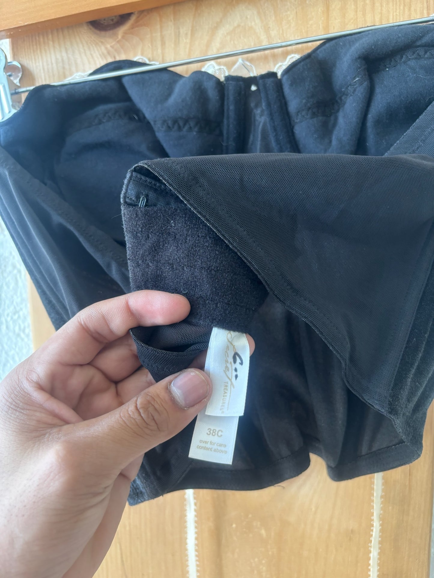 Black Corset Top : 38C