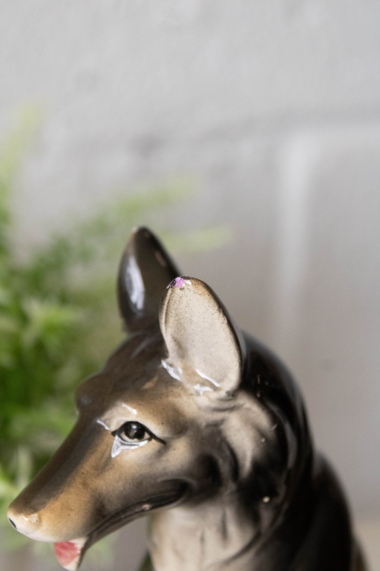 Ceramic Dog Figurine