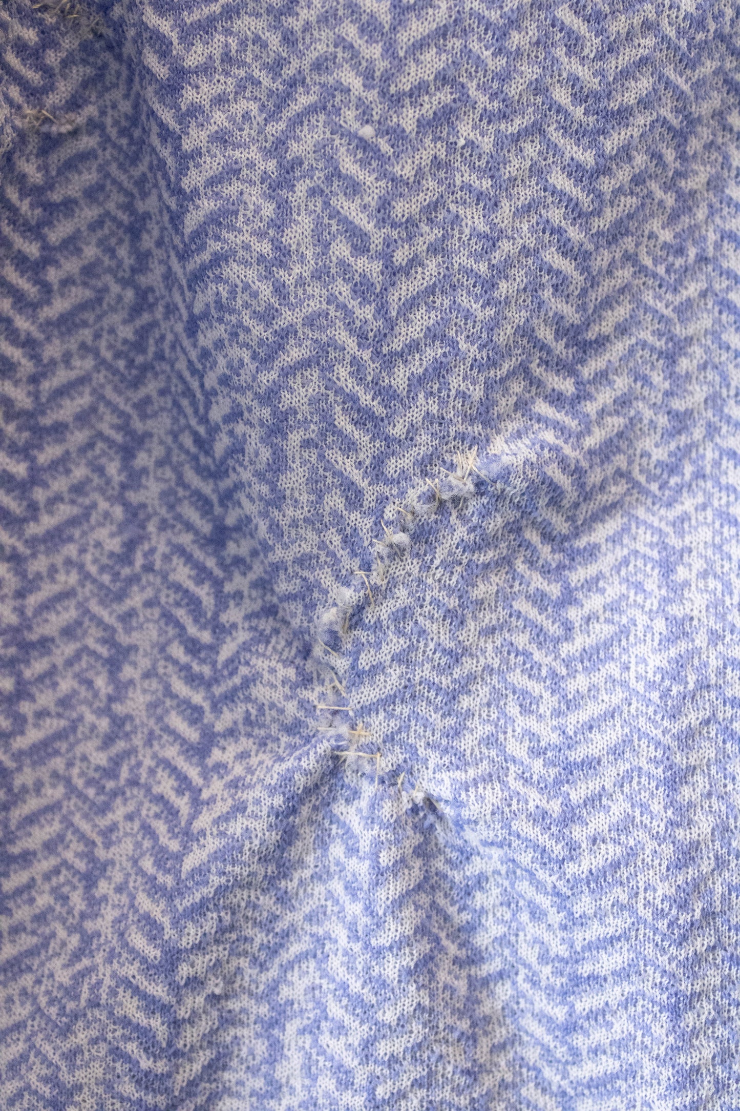 Blue Patterned Button Up : 10