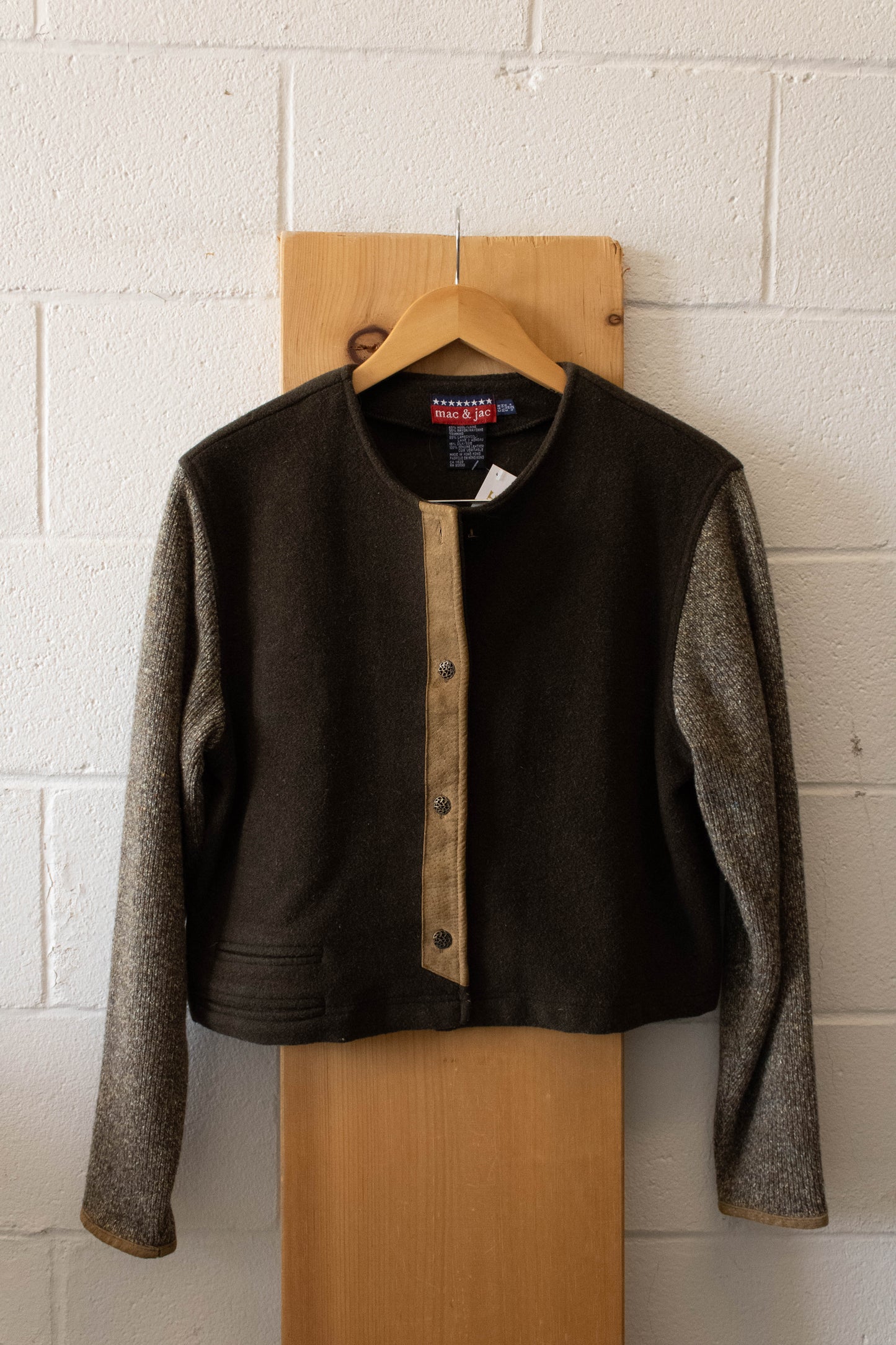 Vtg Brown Jacket : M