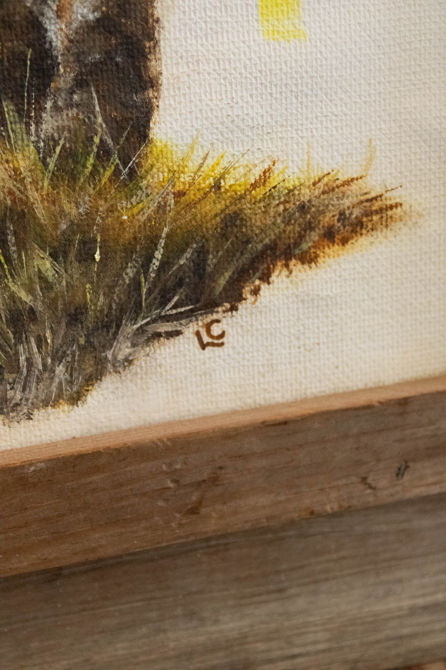 Framed Art of Fall Scenery (Local Pick Up Only)