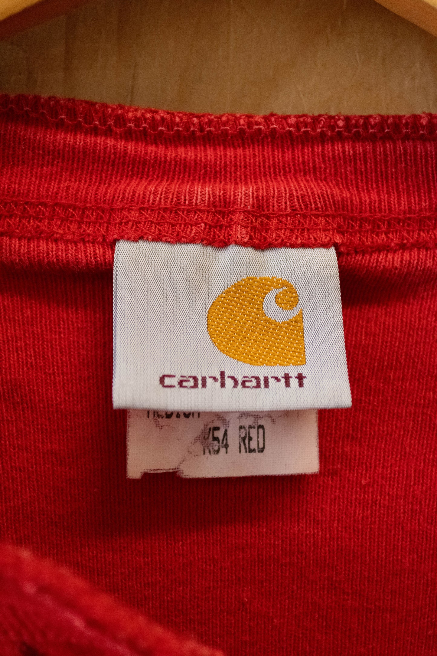 Red Carhartt Henley : M