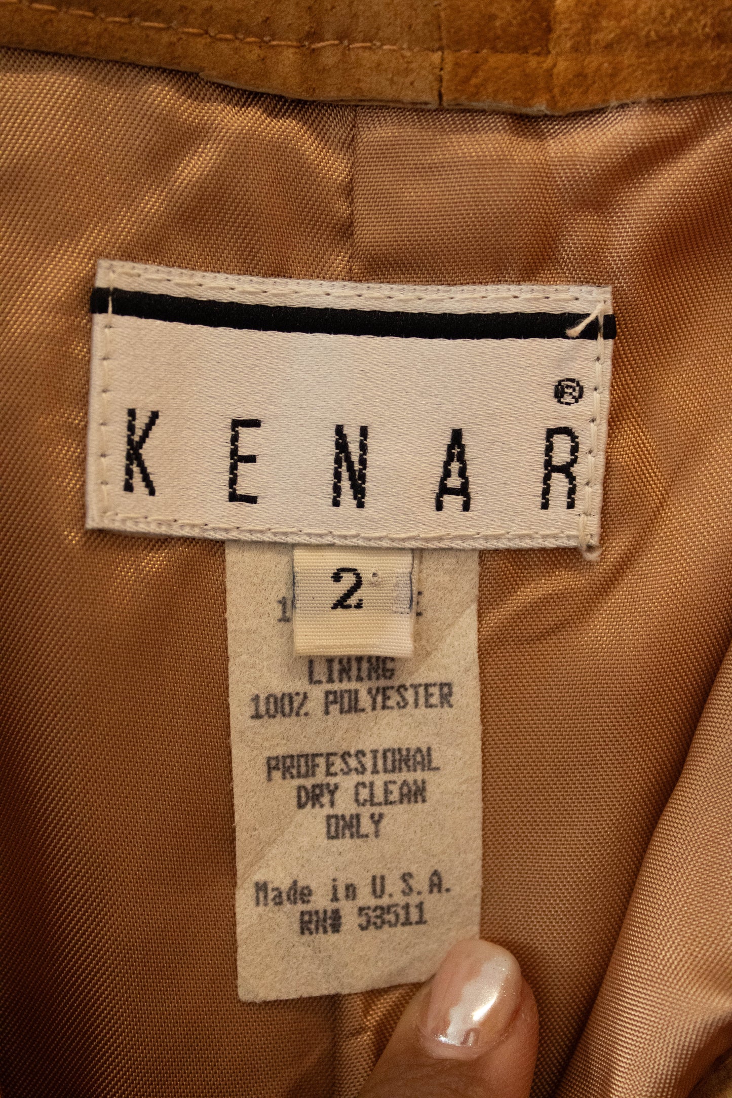 Vtg Suede Trousers : 2
