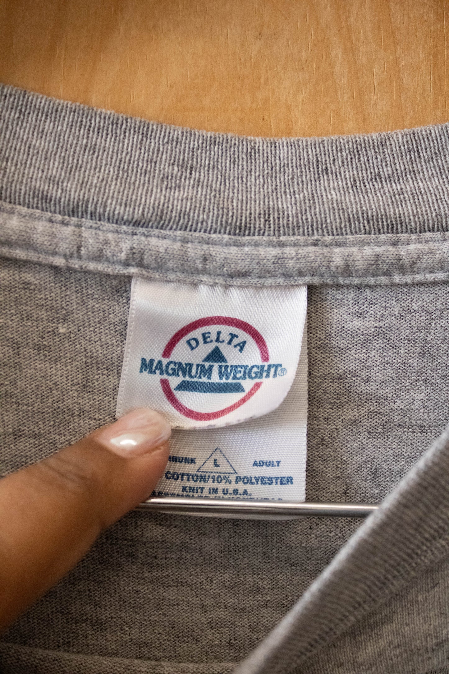 Grey Hogs Tee : L