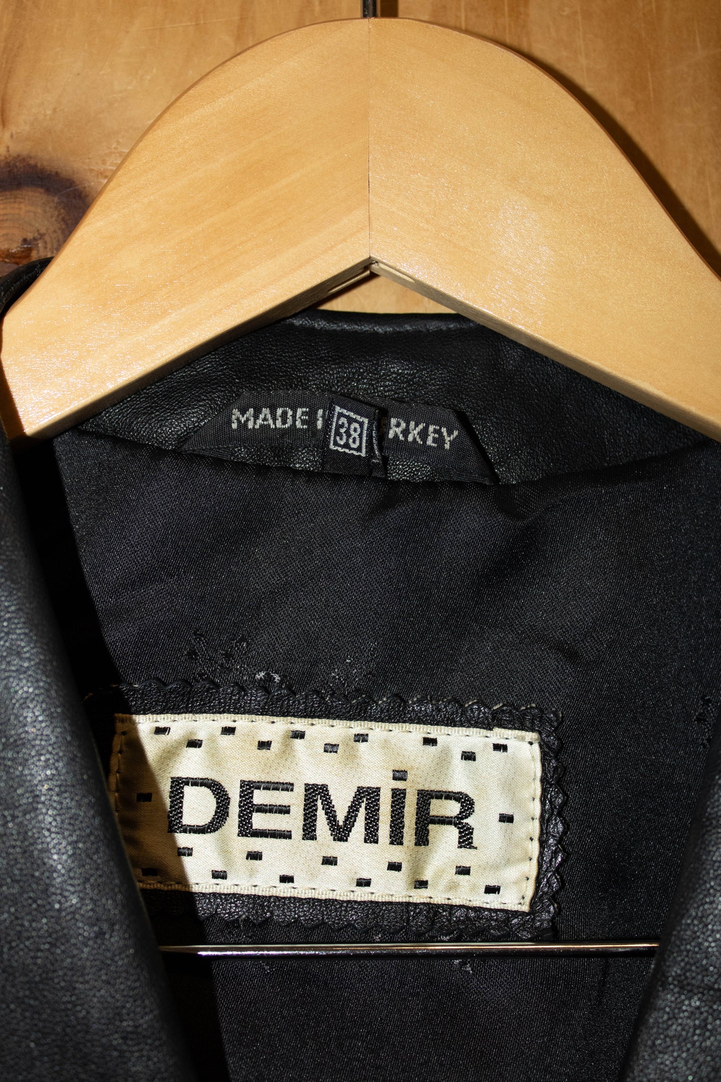 Vtg Leather Jacket : 38