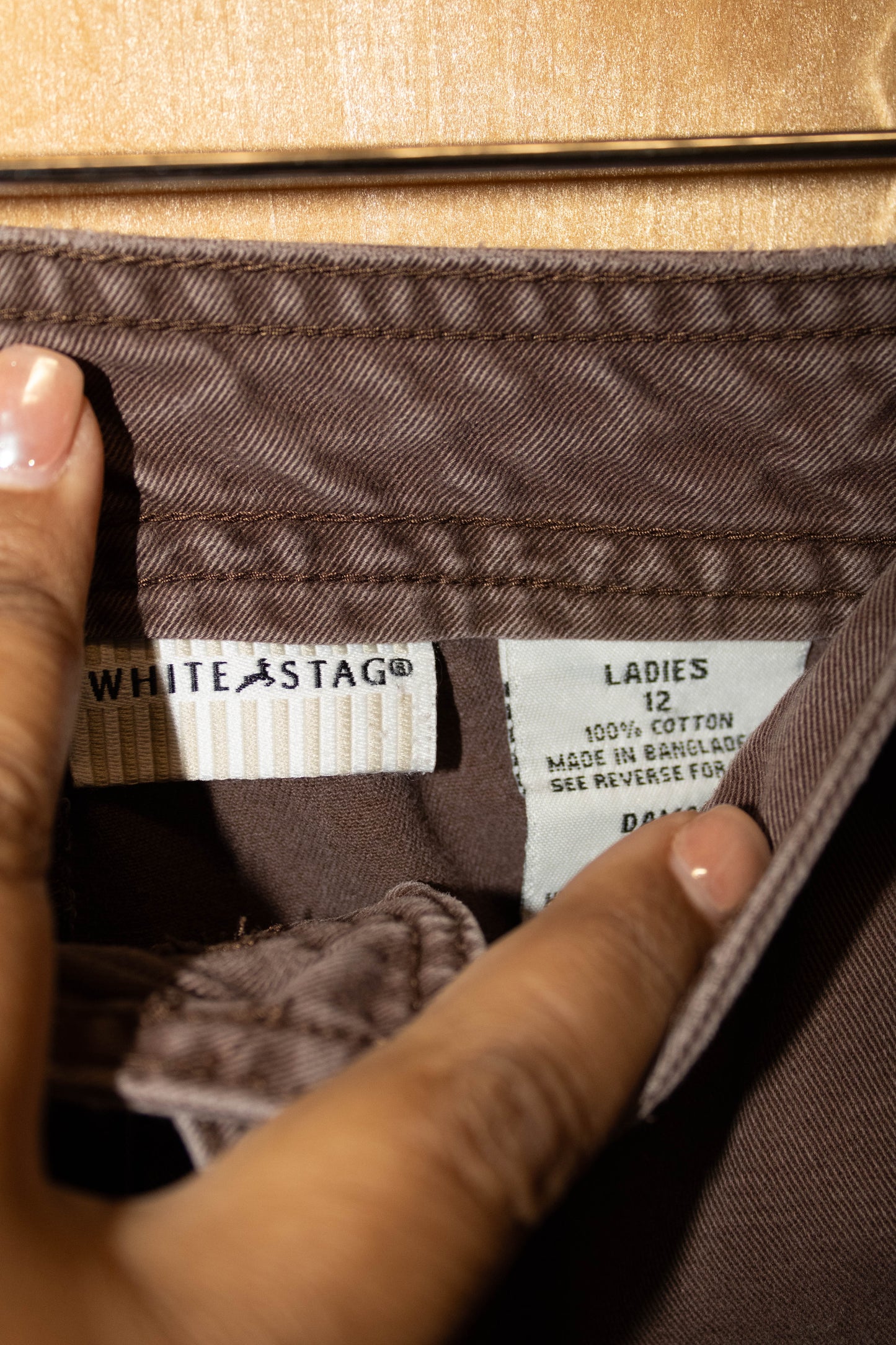 Vtg Brown Shorts : 12