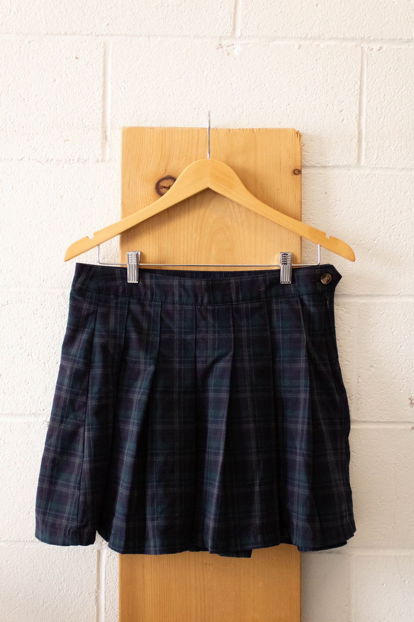Vtg Pleated Mini Skirt : 10
