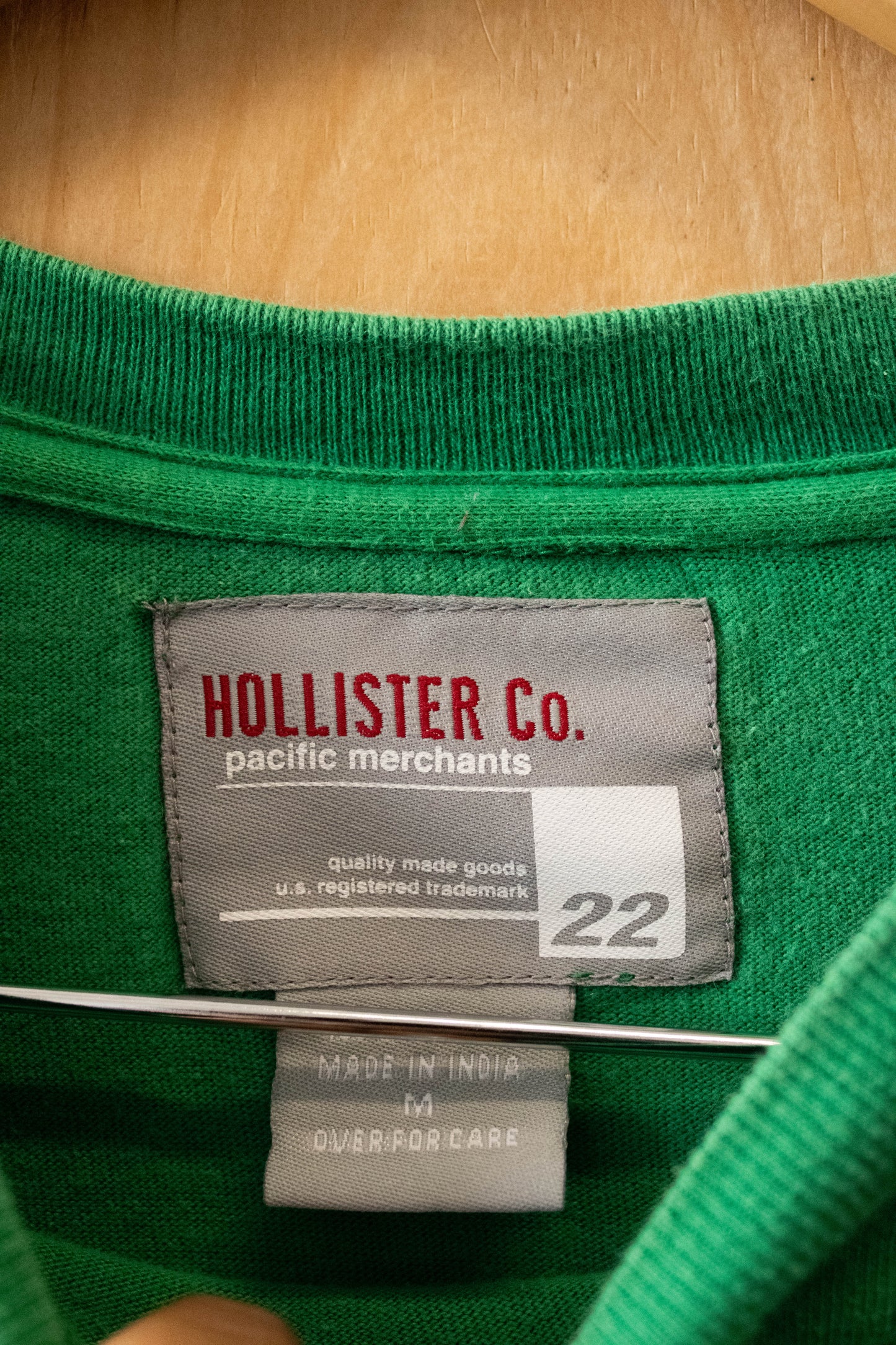 Green Hollister Top : M