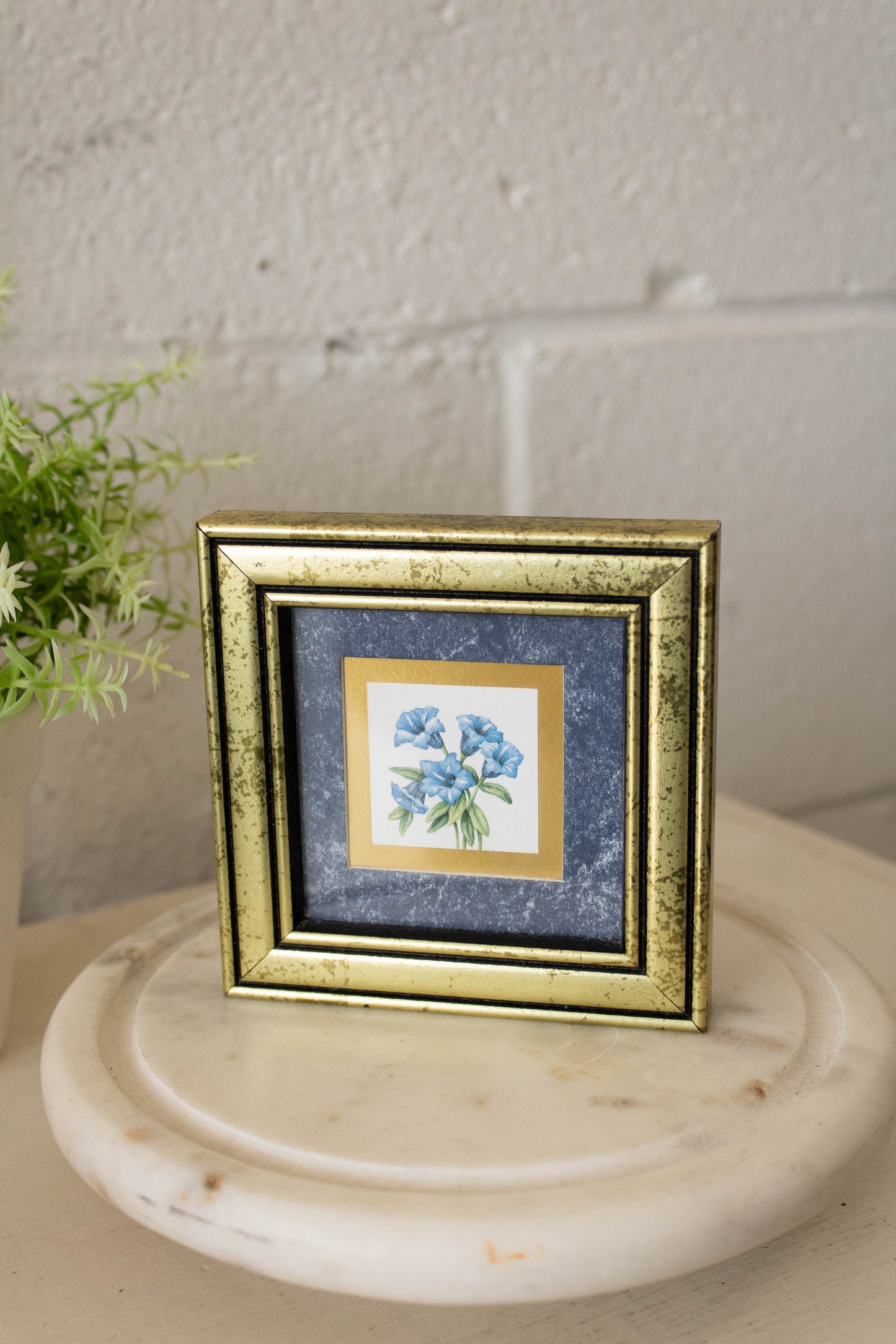 Floral Framed Lithograph
