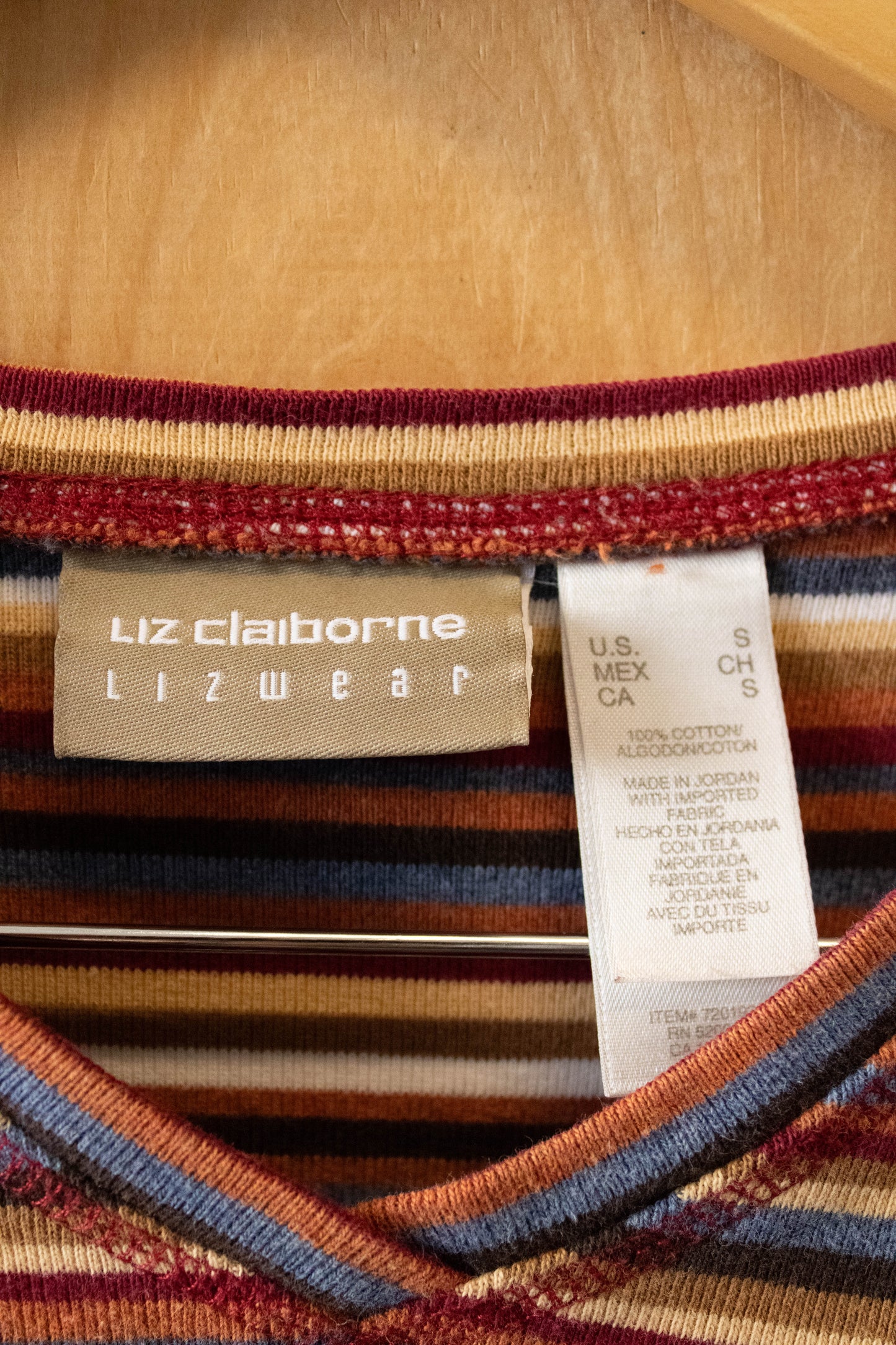 Vtg Striped Top : S
