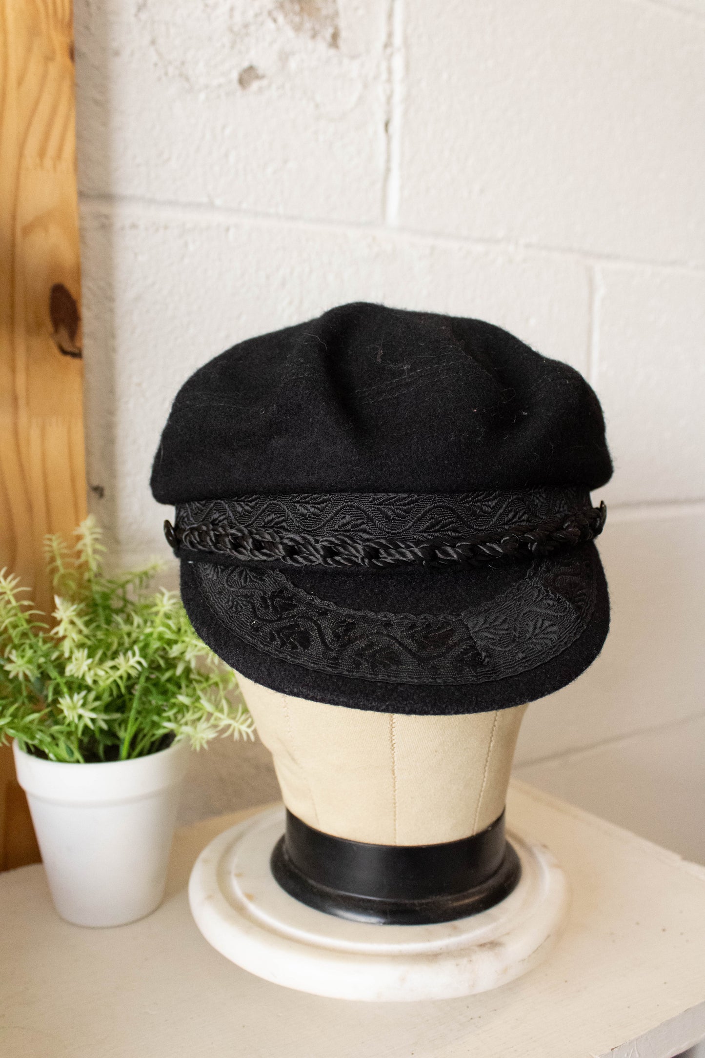Black Fishermans Cap
