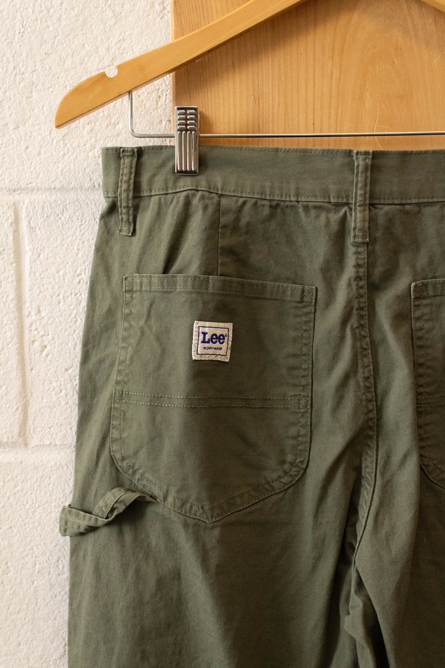 Olive Green Utility Pants : 12