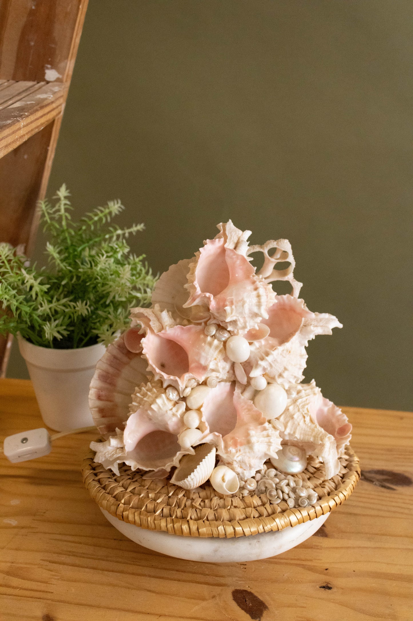 Seashell Lamp (Local Pick Up Only)