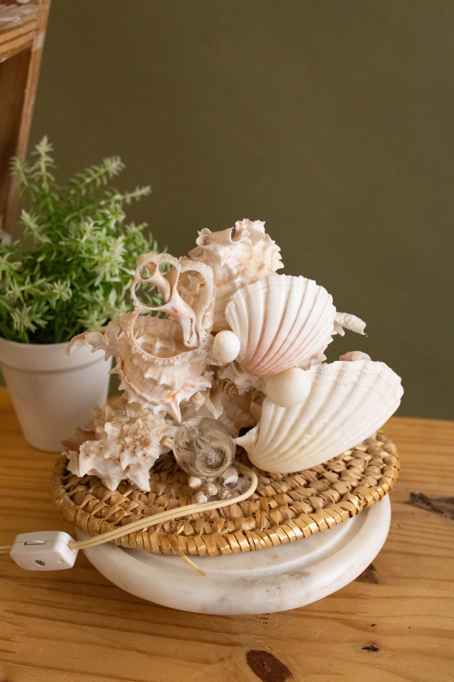 Seashell Lamp (Local Pick Up Only)