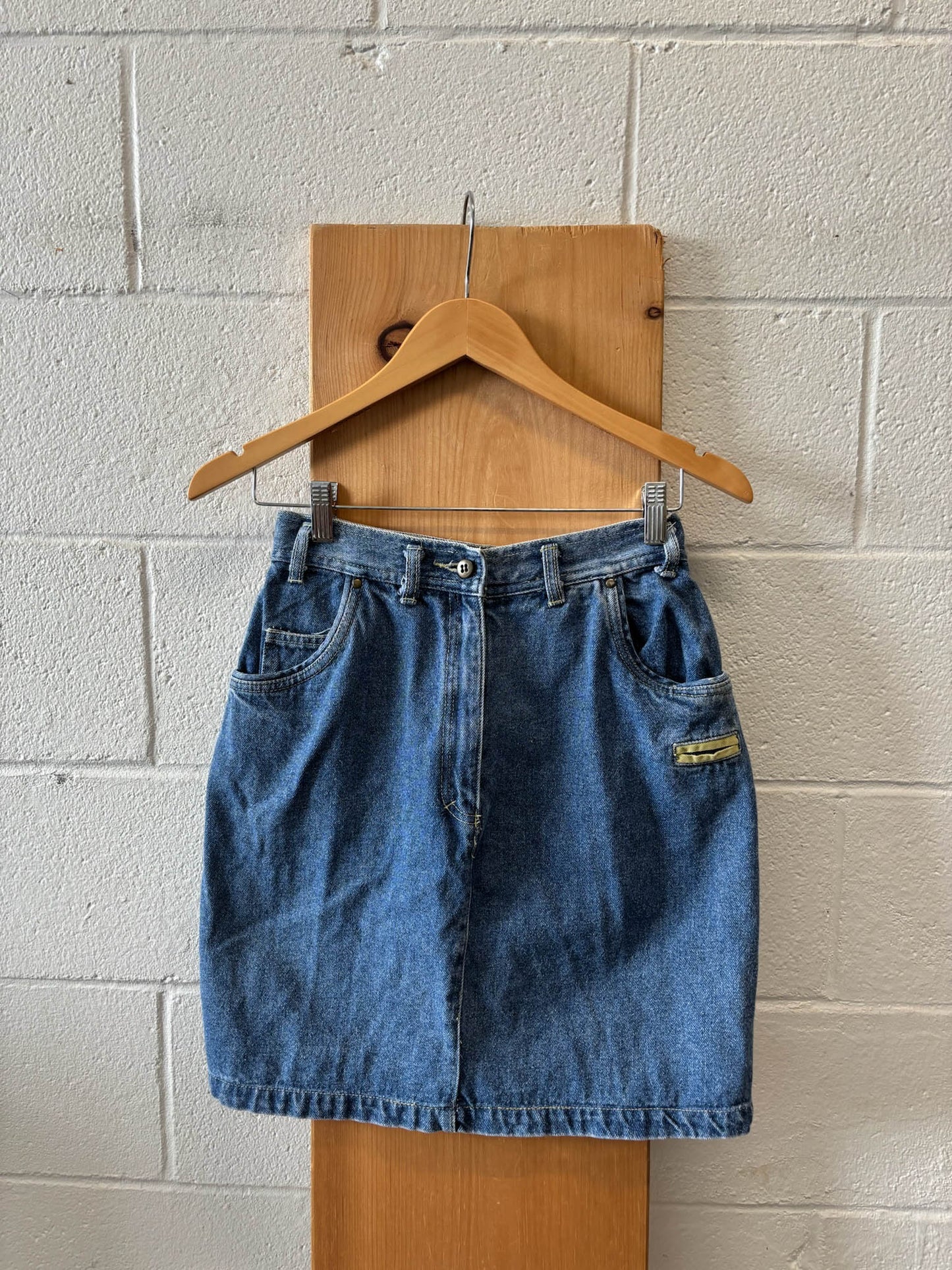 Vtg Denim Skirt : 6