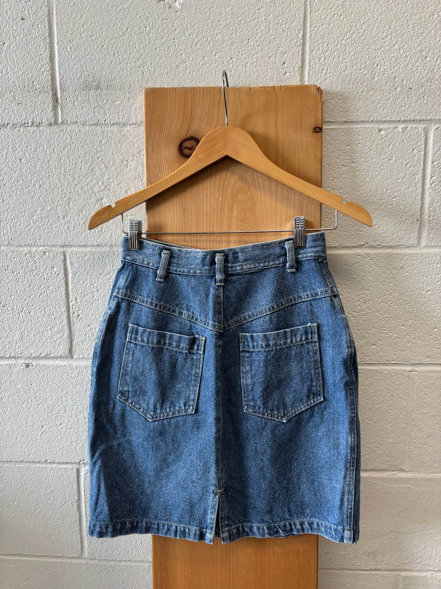 Vtg Denim Skirt : 6