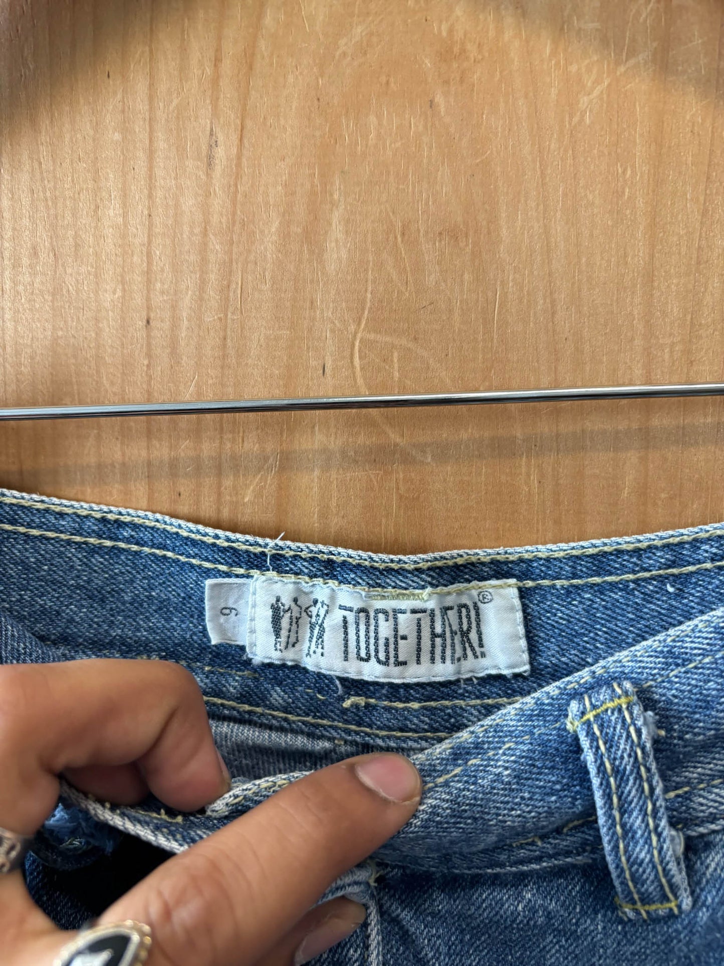 Vtg Denim Skirt : 6
