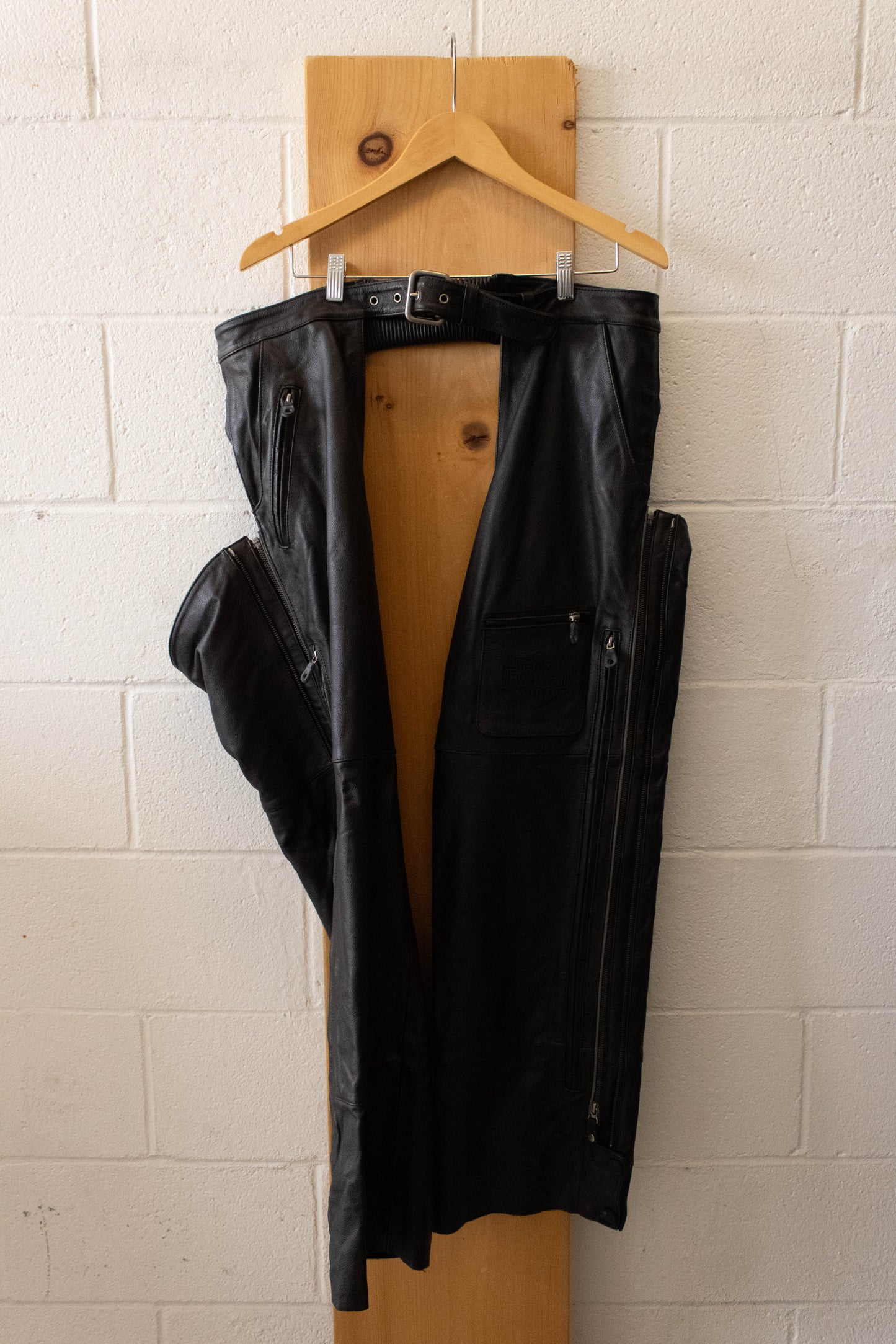 Harley Davidson Black Chaps : XL