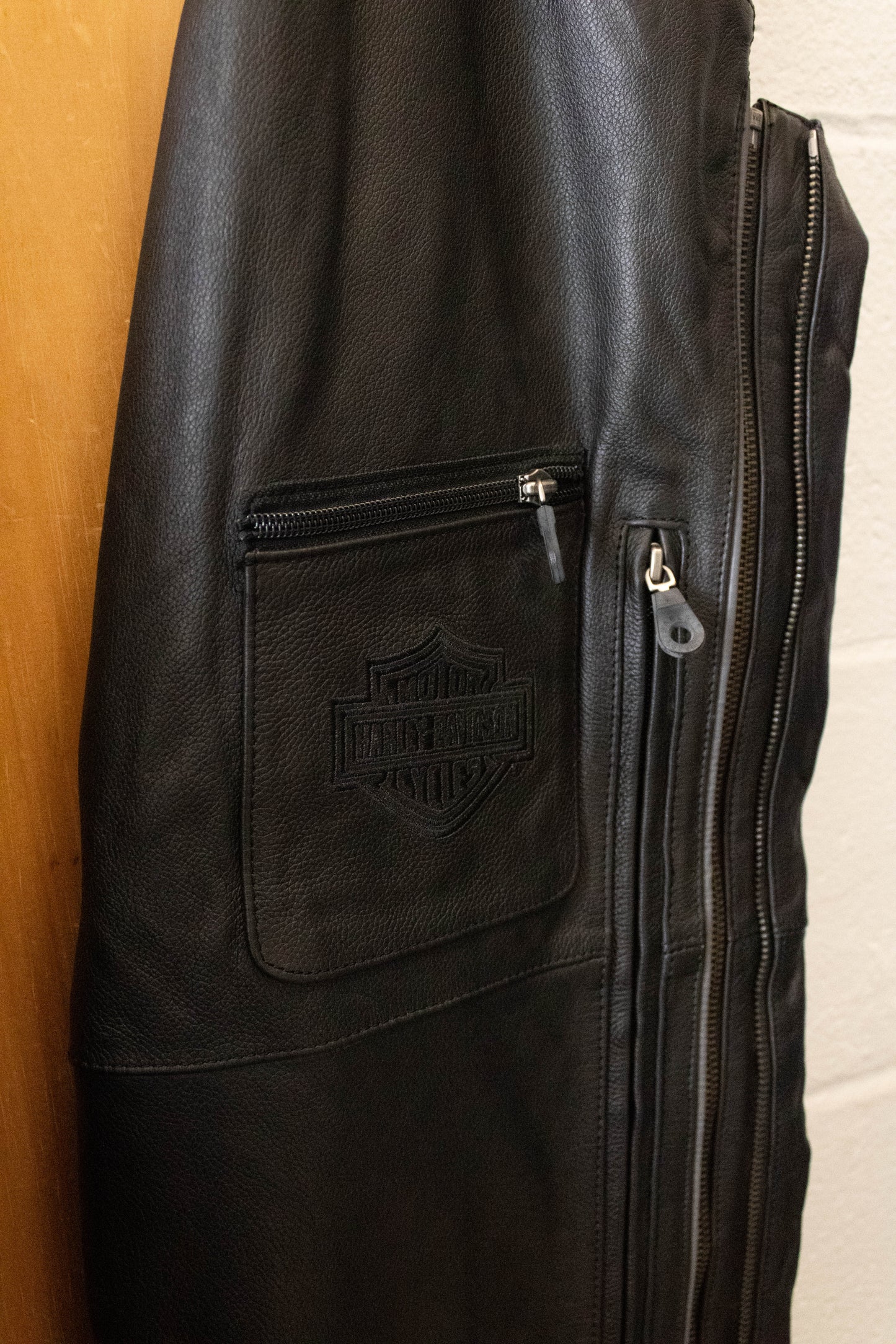 Harley Davidson Black Chaps : XL