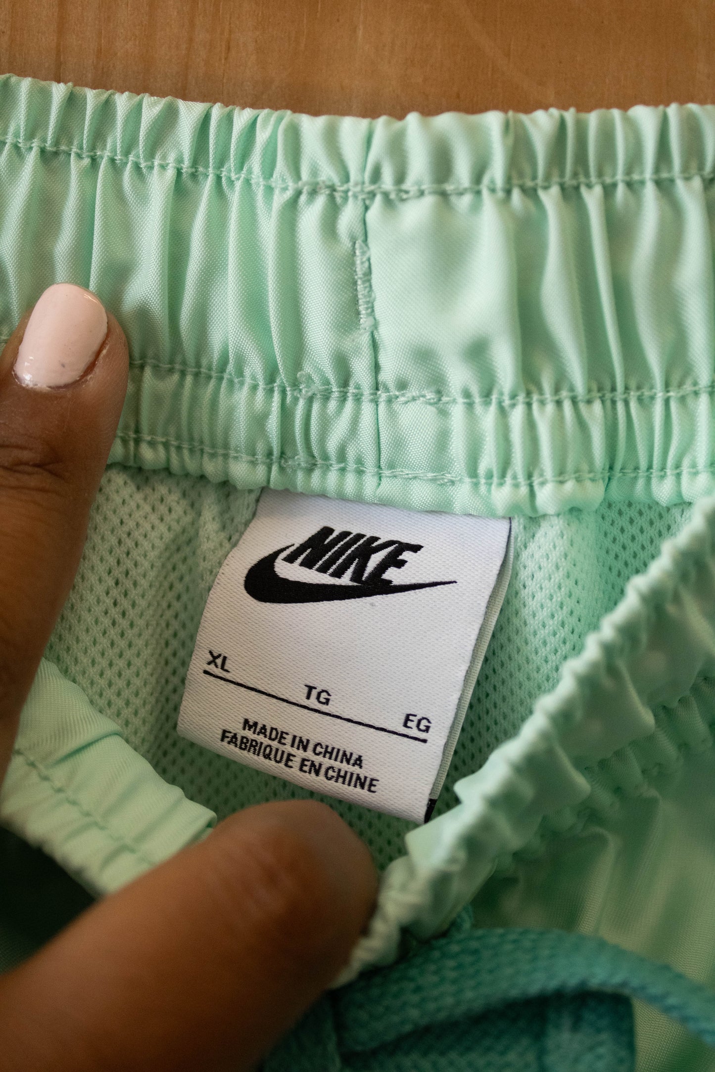 Mint Nike Sun Club Shorts : XL