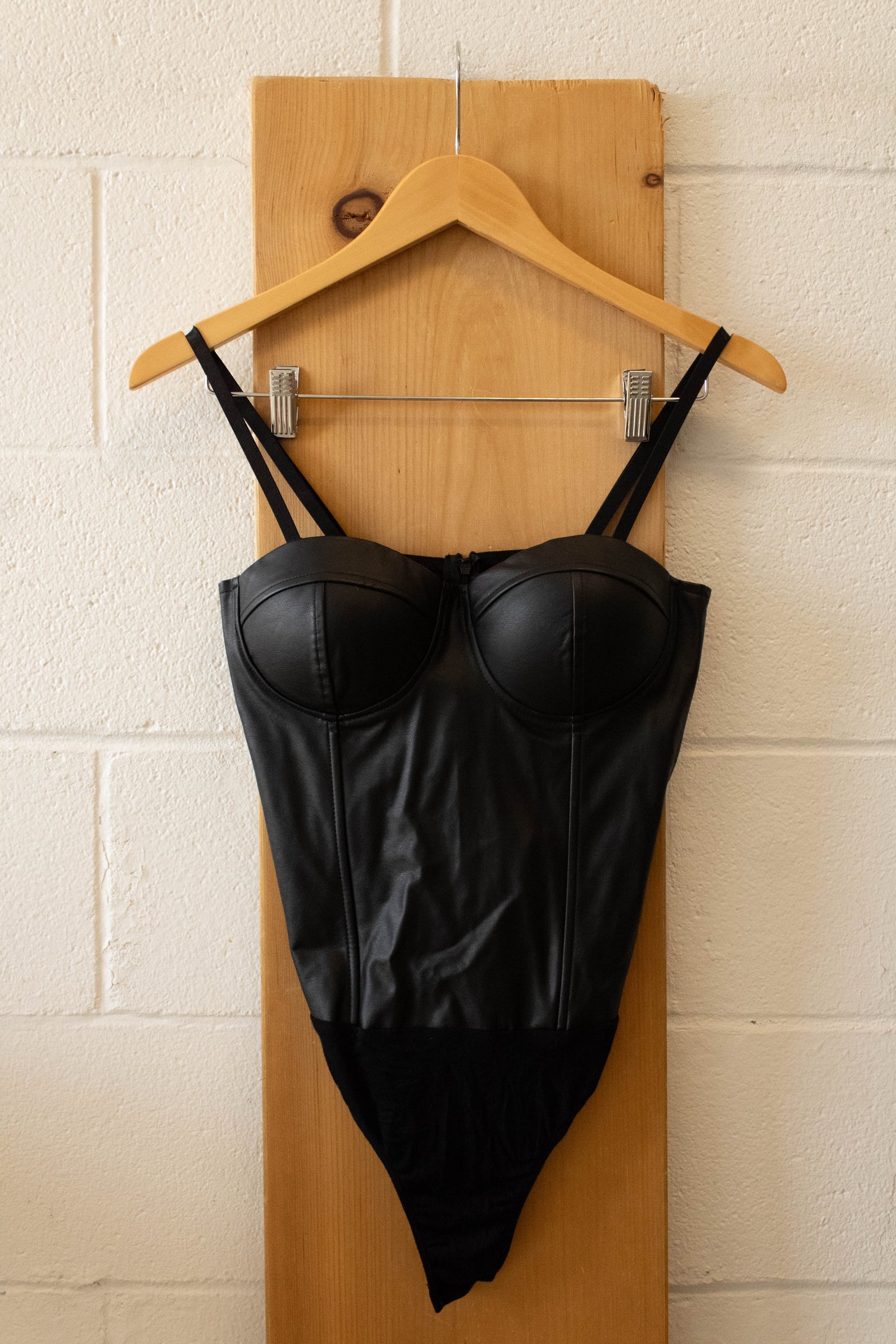 NWT Black Corset Top : M