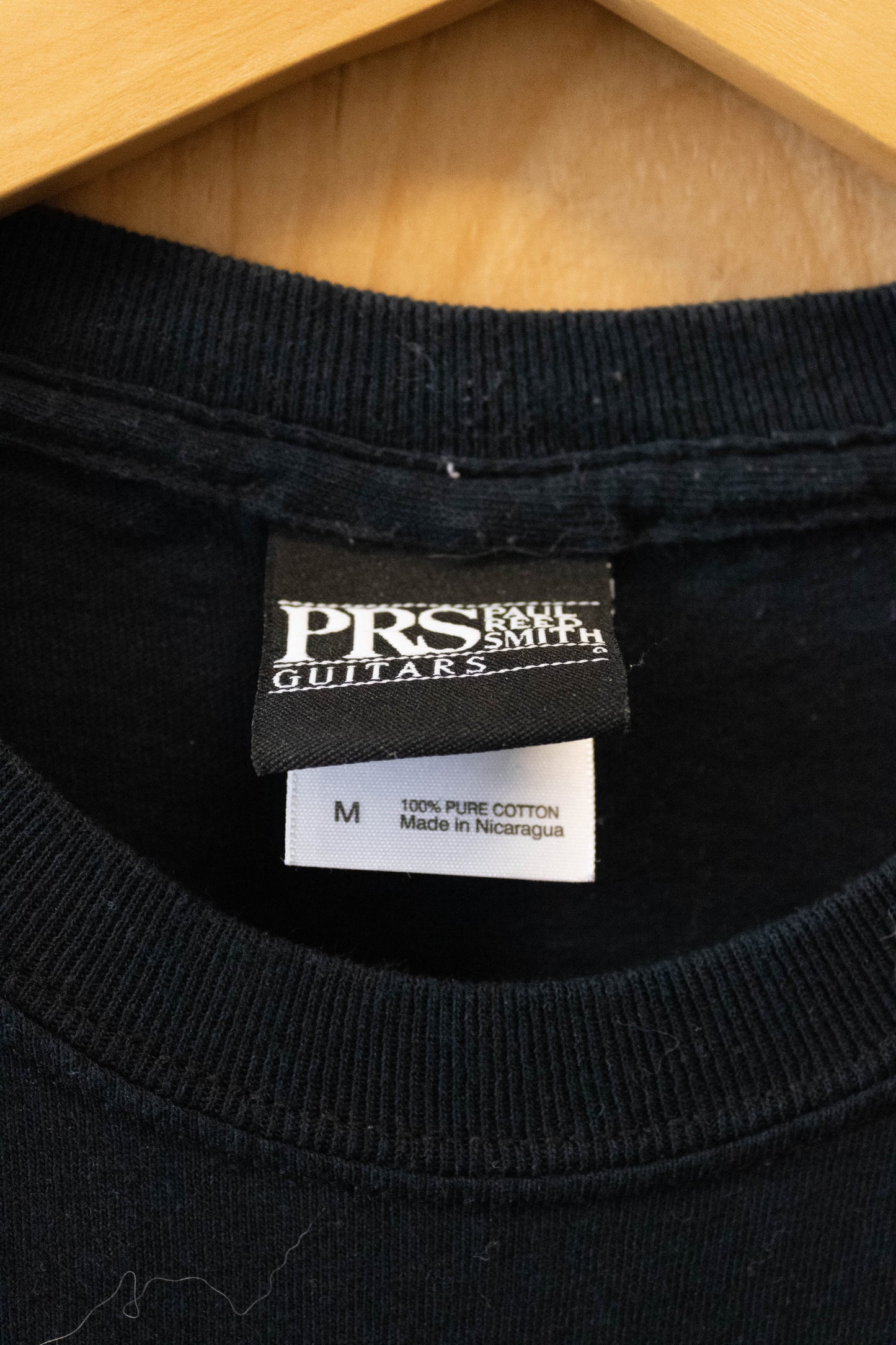 Black PRS Guitar Tee : M