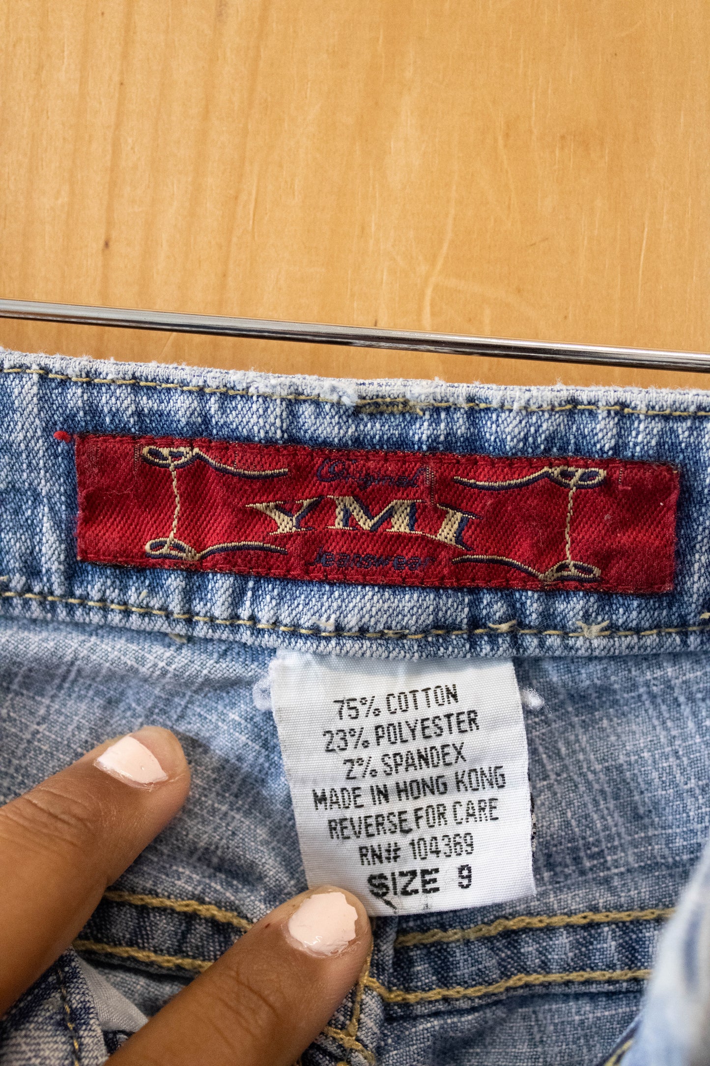 Vtg Low Rise Jeans : 9