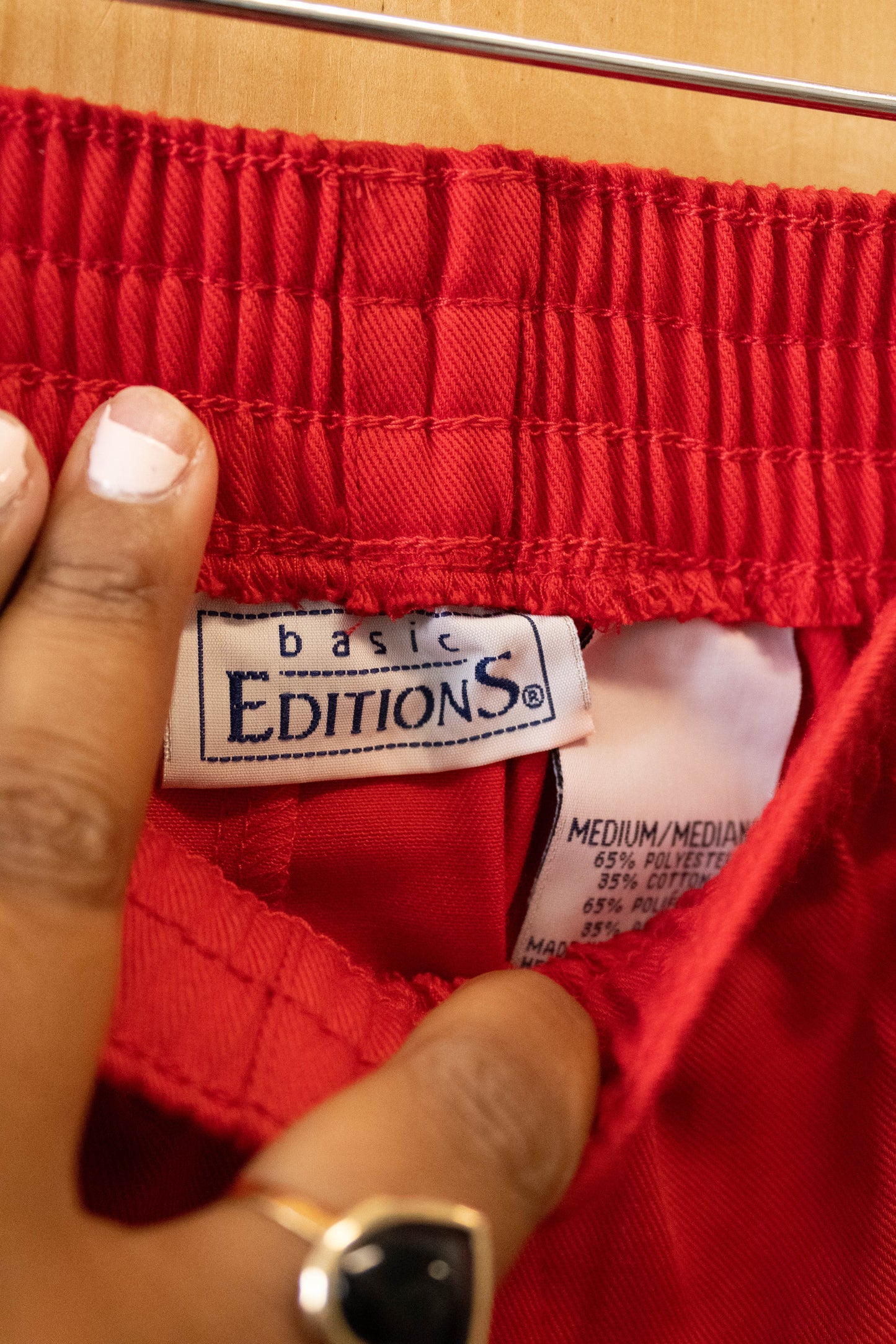 Vtg Red Shorts : M