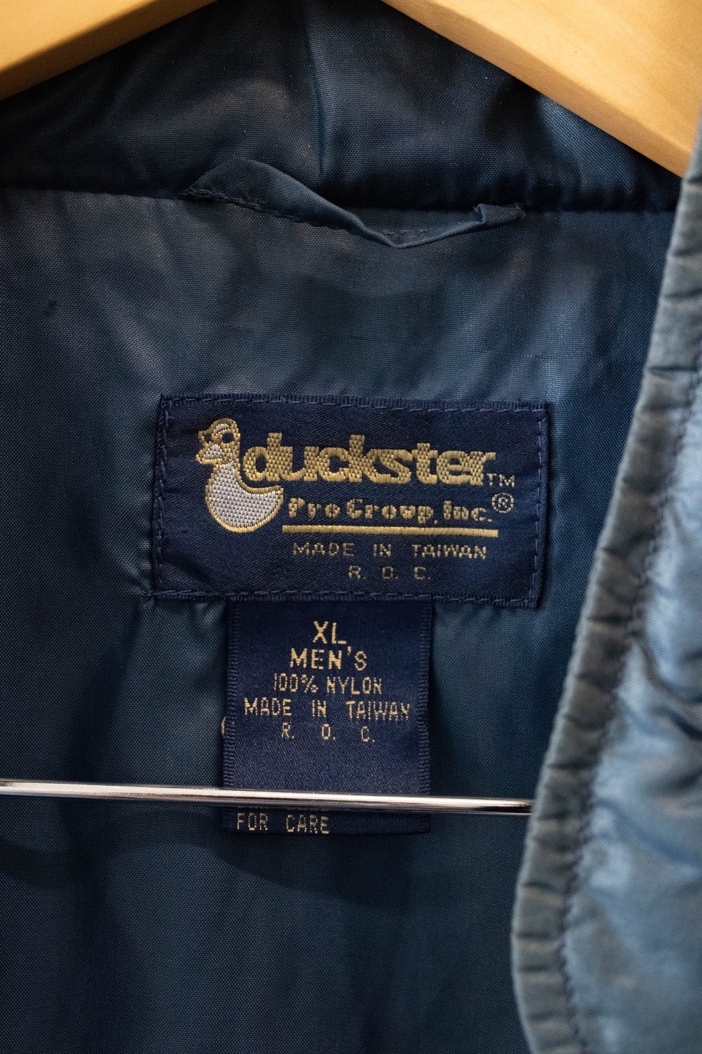Vtg Blue Jacket : XL