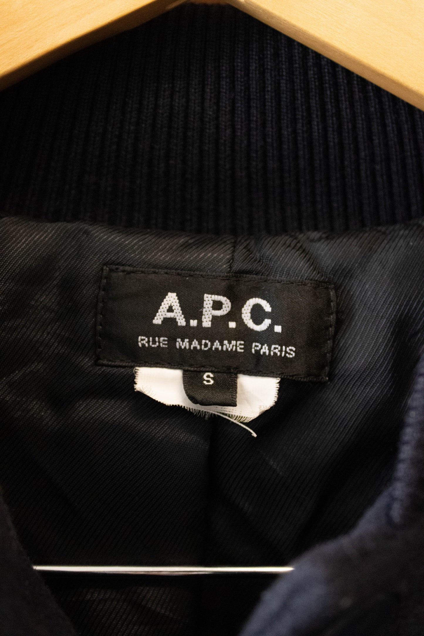 Black Bomber Jacket : S