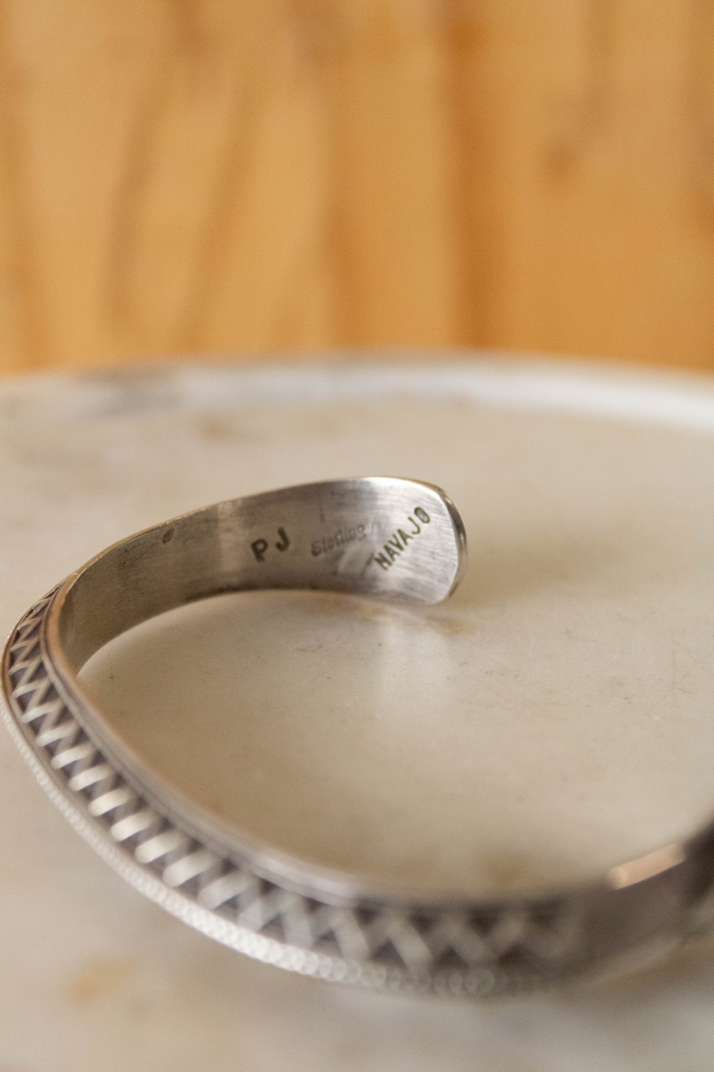 Sterling Silver Navajo Cuff Bracelet