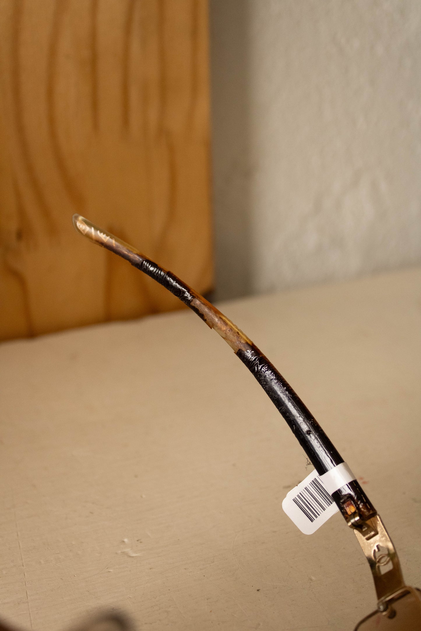 Brown Rimless Sunglasses