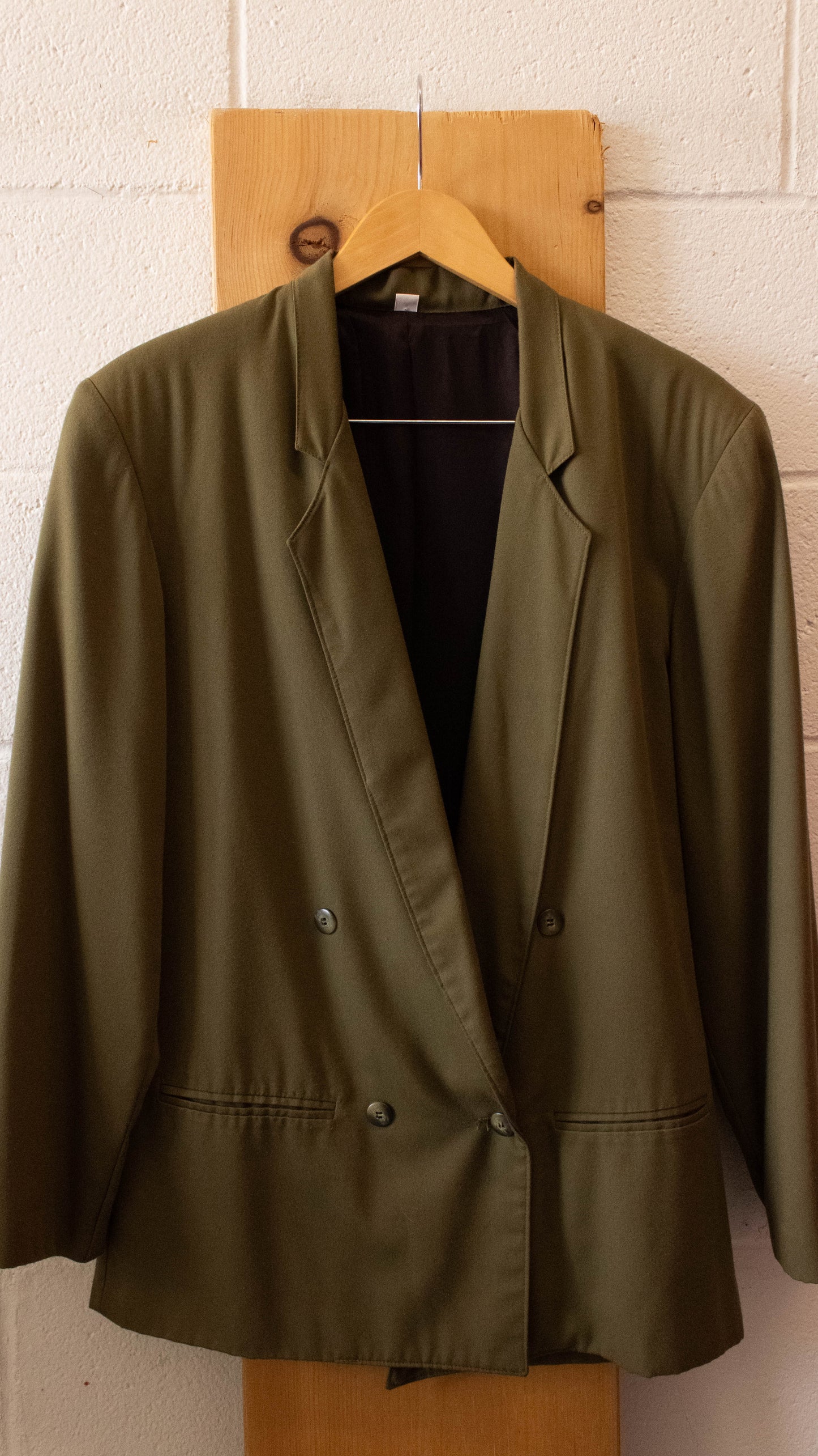Vtg Green Blazer : 40