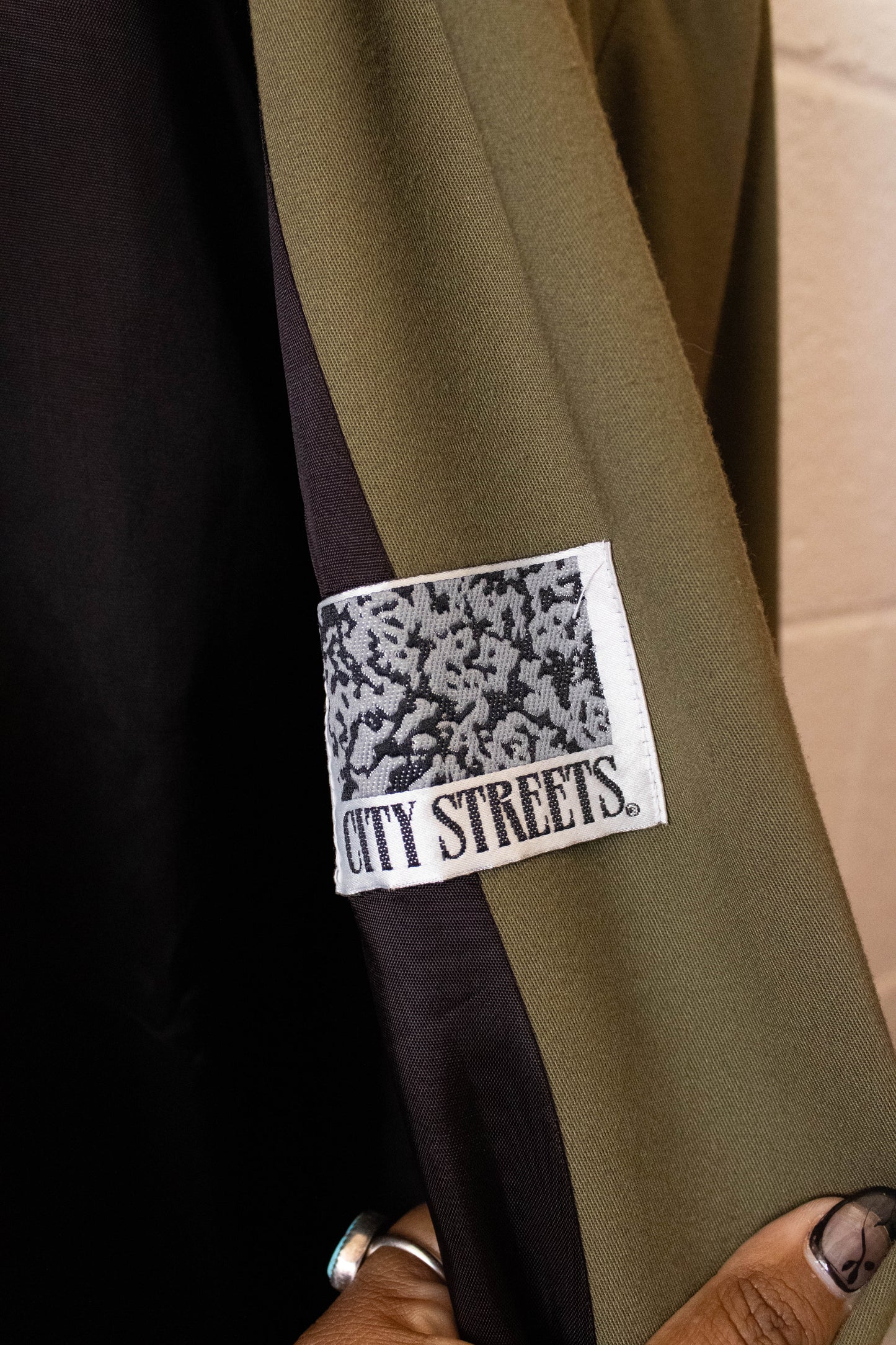 Vtg Green Blazer : 40