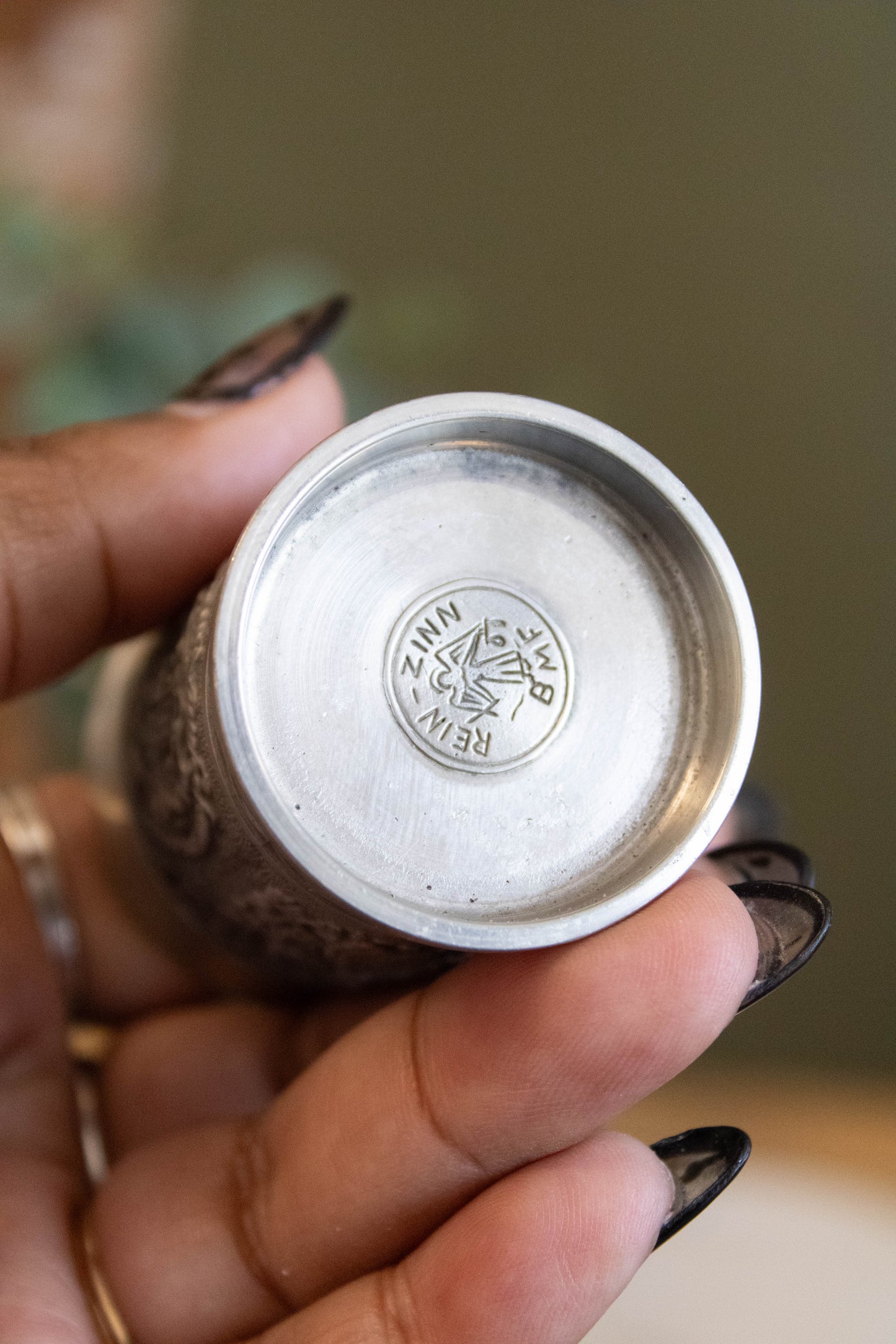Rein Zinn Pewter Shot Glass