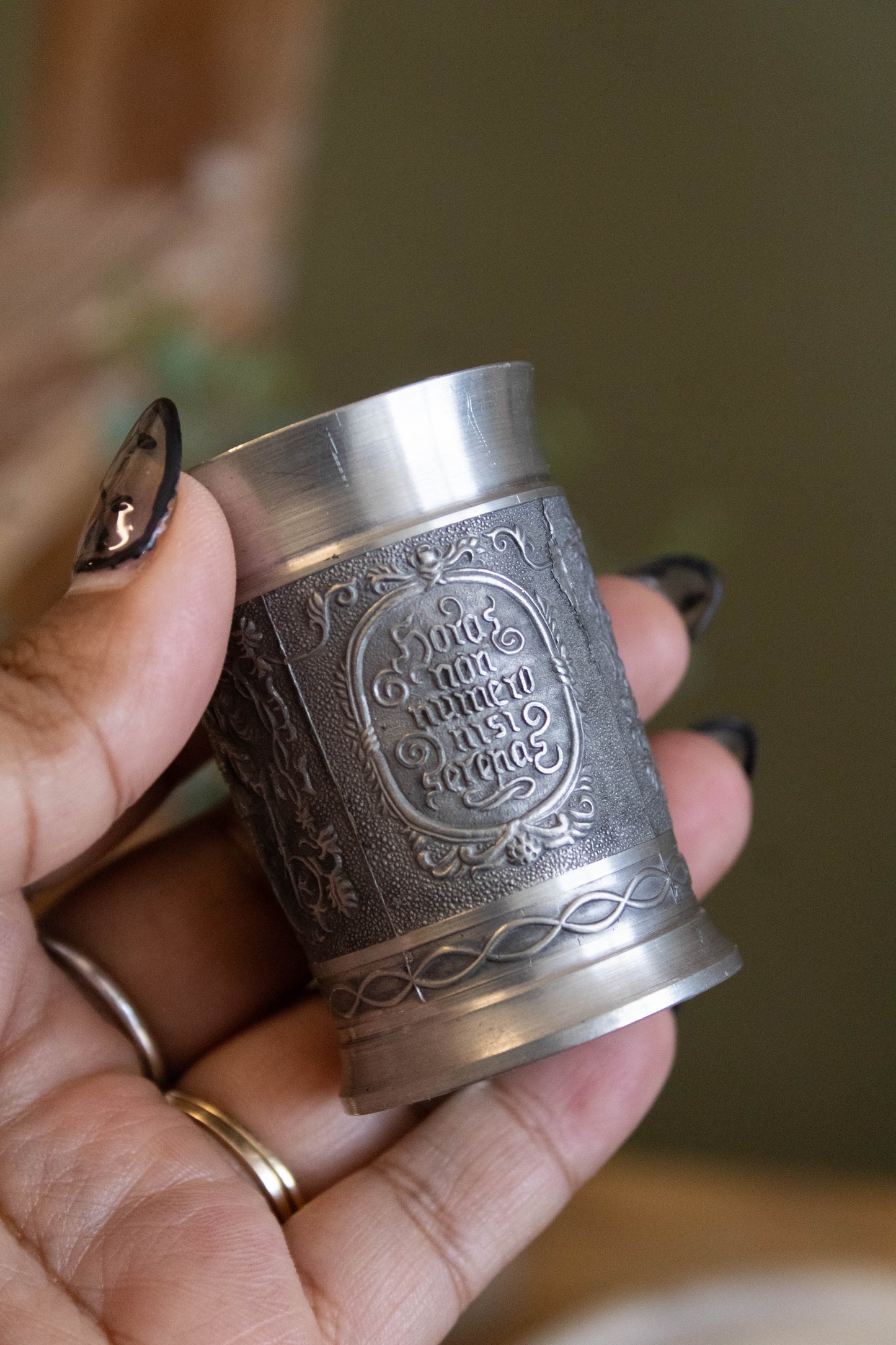Rein Zinn Pewter Shot Glass