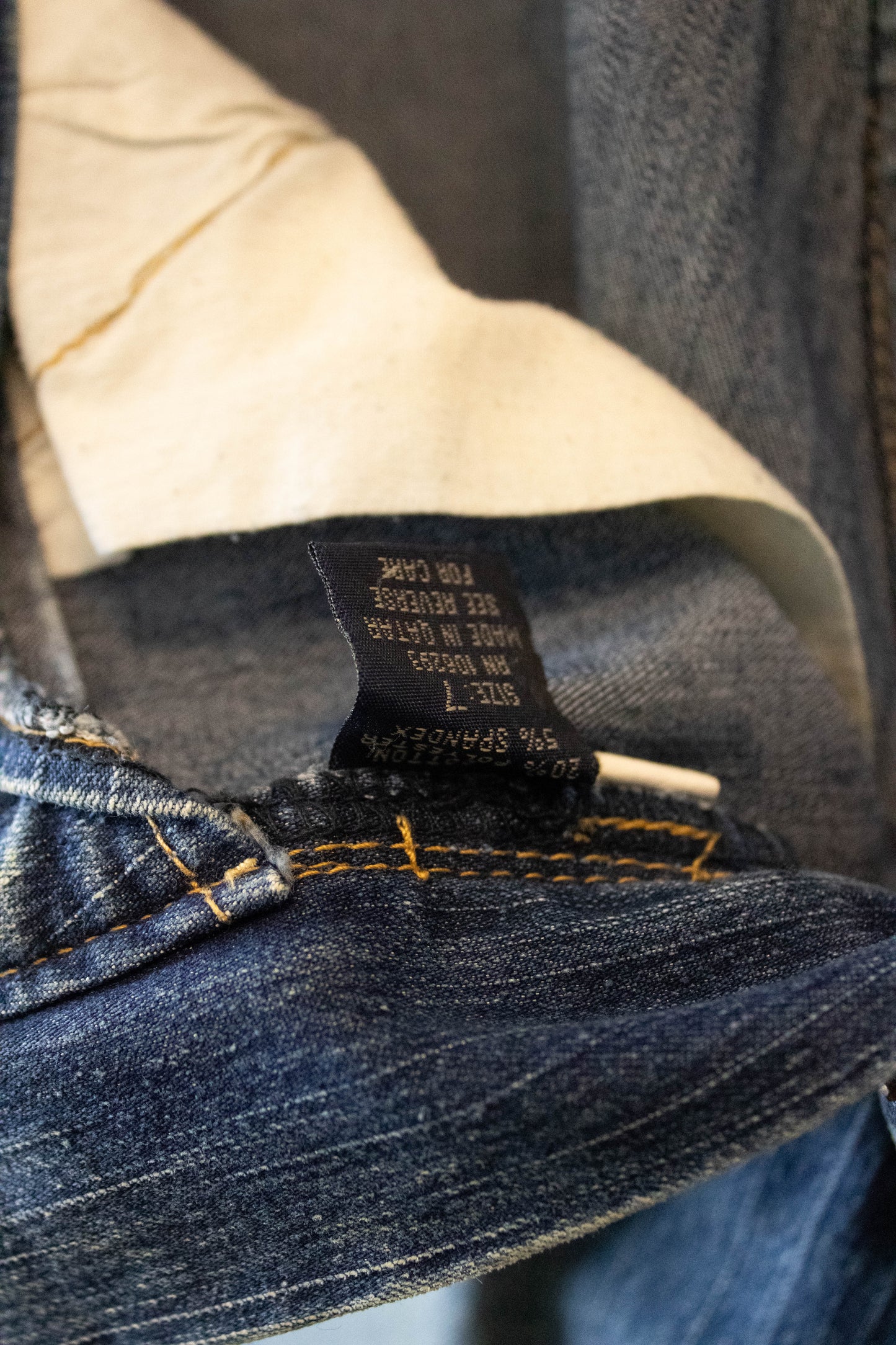 Vtg Low Rise Jeans : 7
