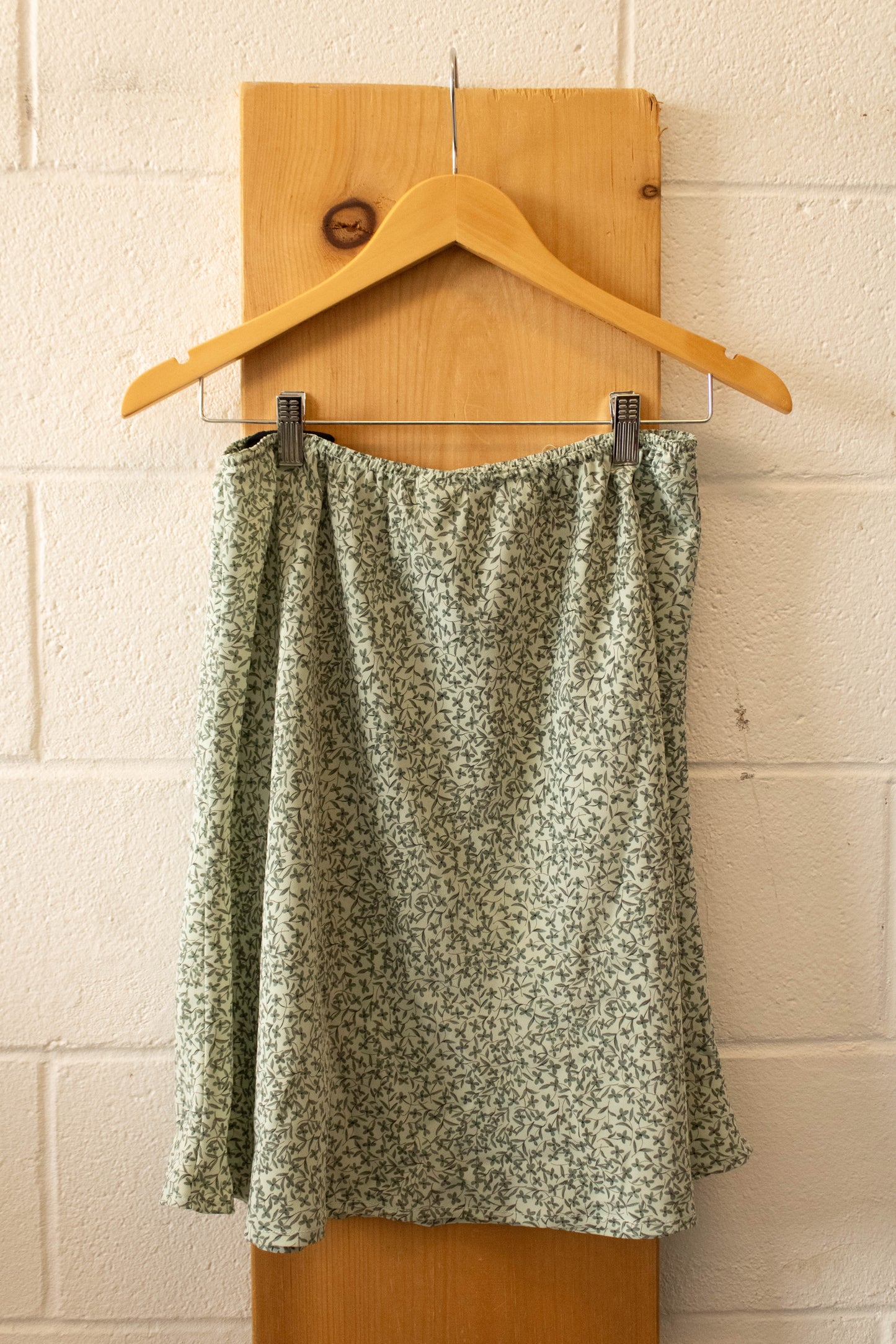 Green Floral Skirt : 13/14