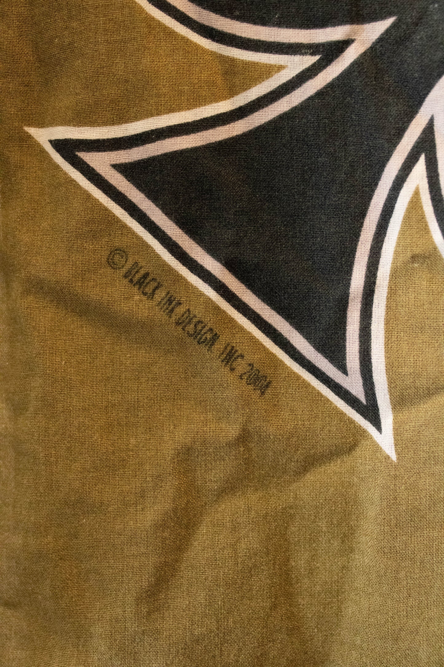 Olive Green Spade Scarf