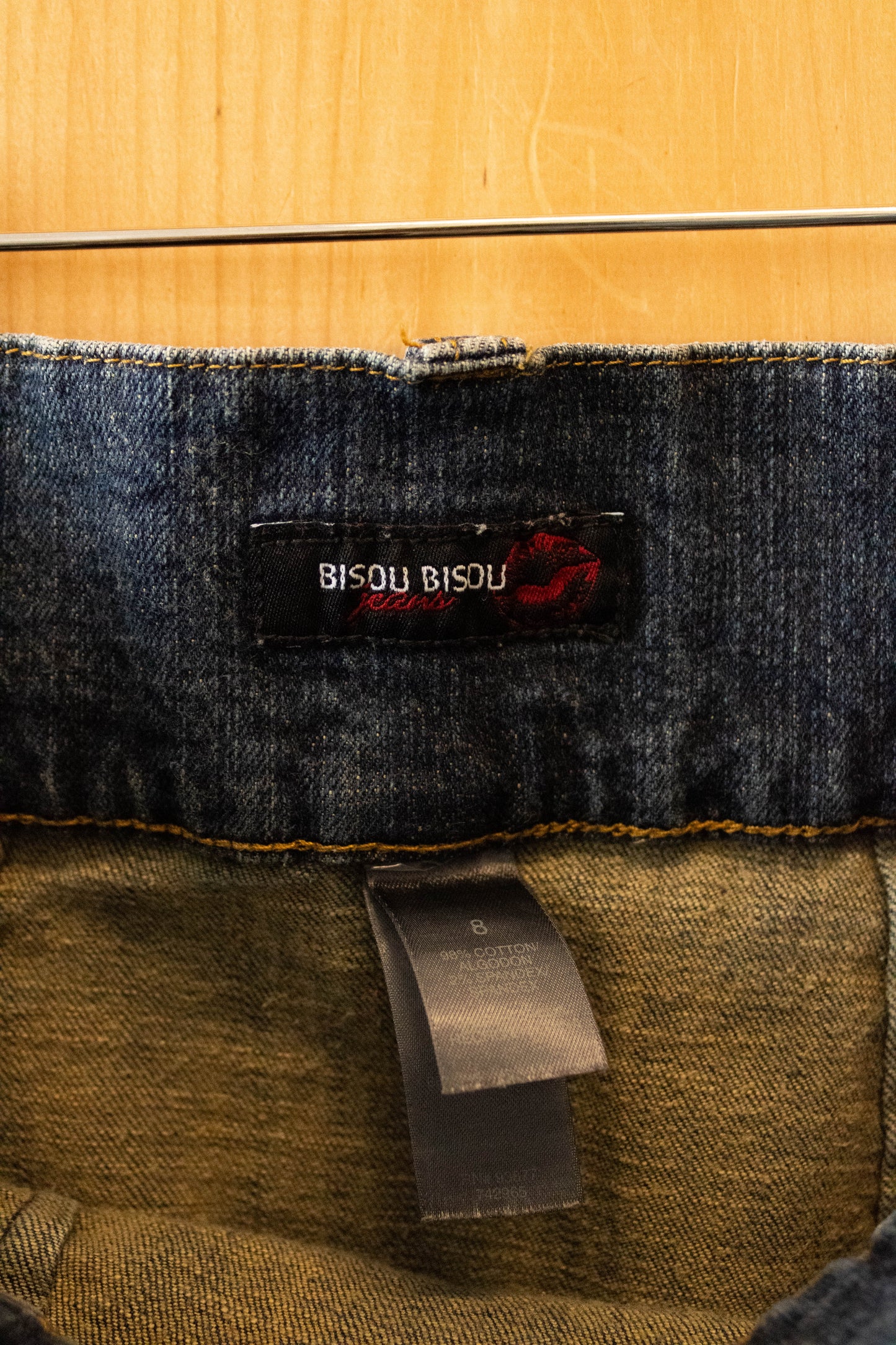 Fitted Denim Skirt : 8