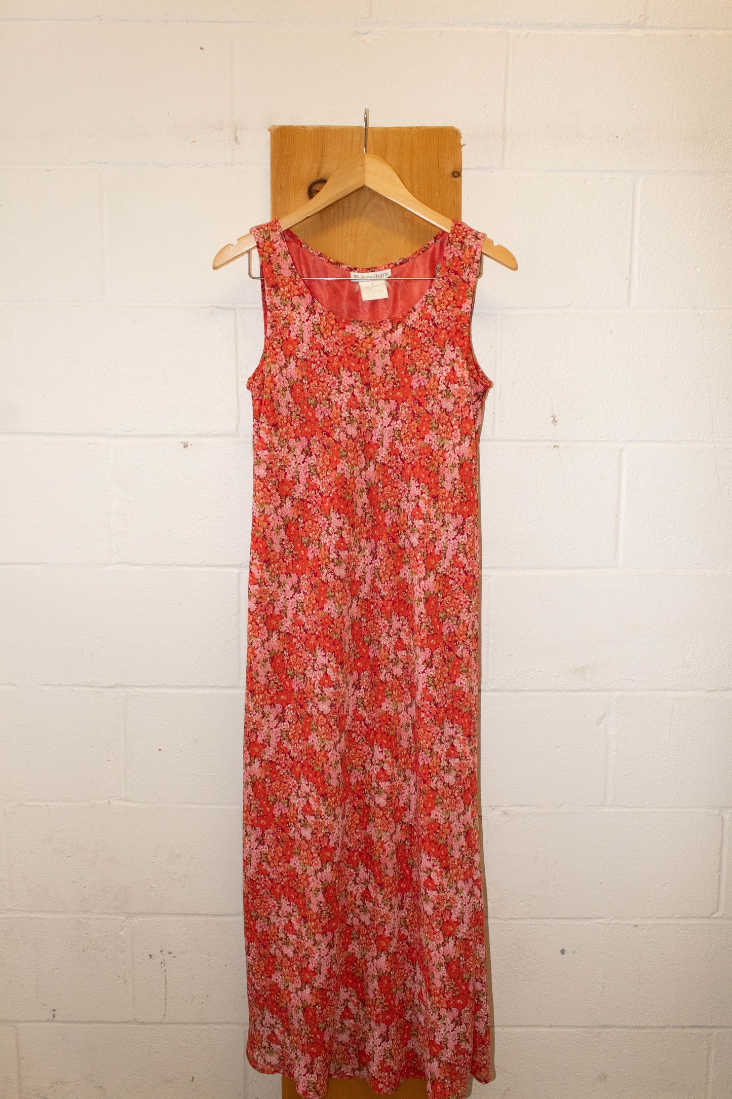Pink Floral Maxi Dress : 10
