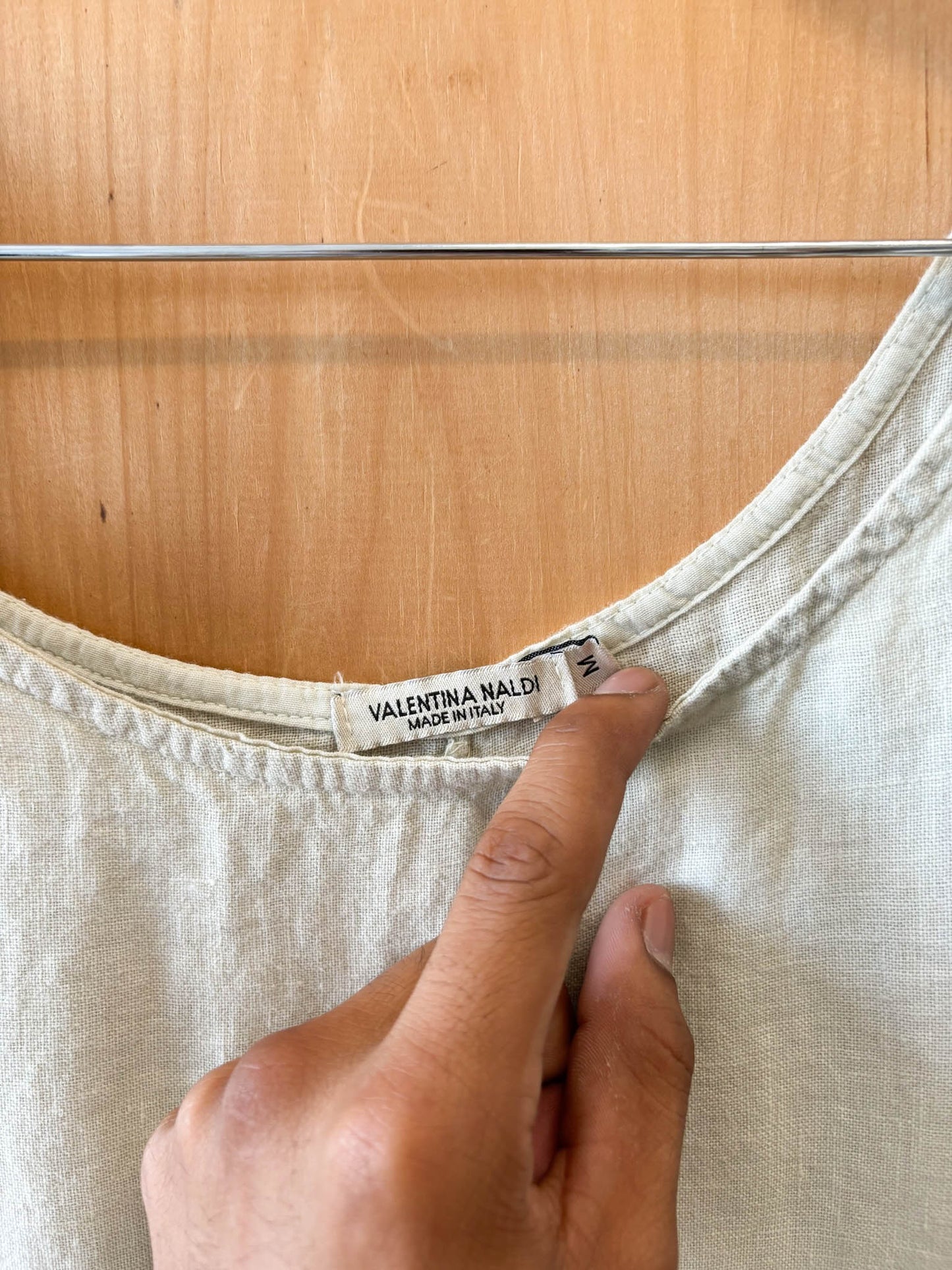 Linen Dress : M