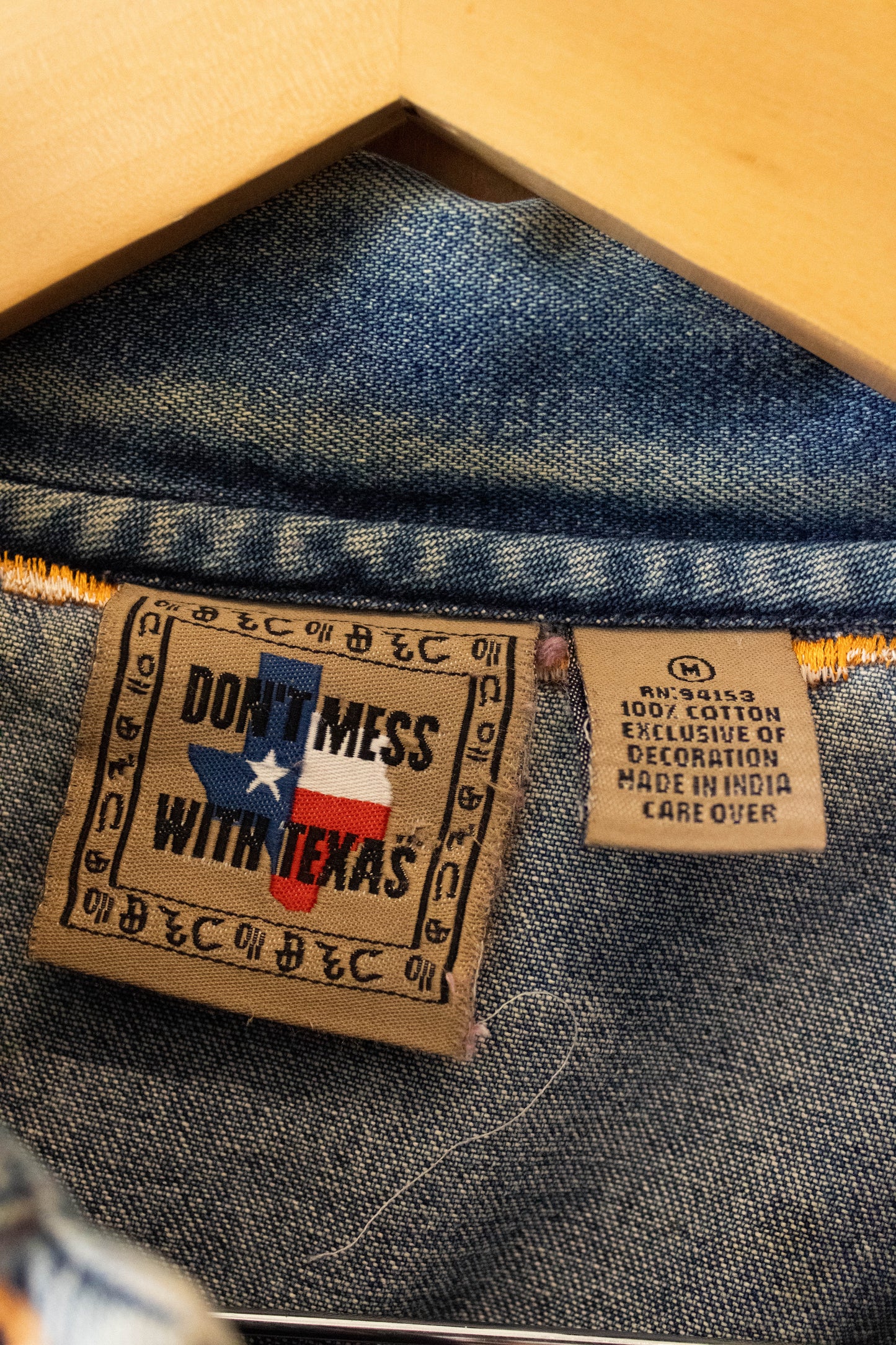 Vtg Colorful Denim Jacket : M